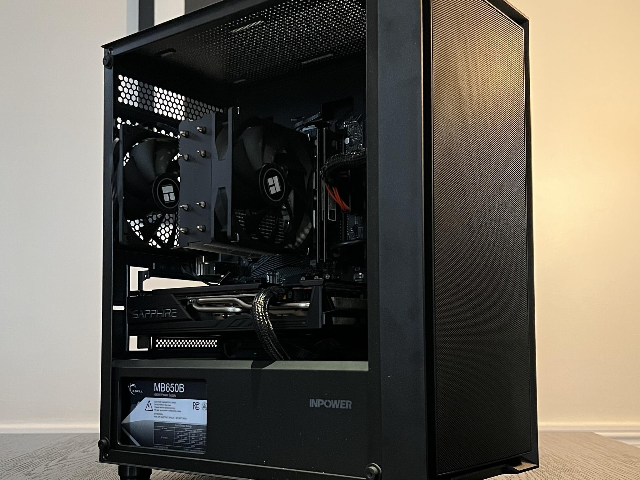 ⚫️BLACK OUT⚫️|| Ryzen 5 3600 + Radeon RX 5600XT || Non-RGB