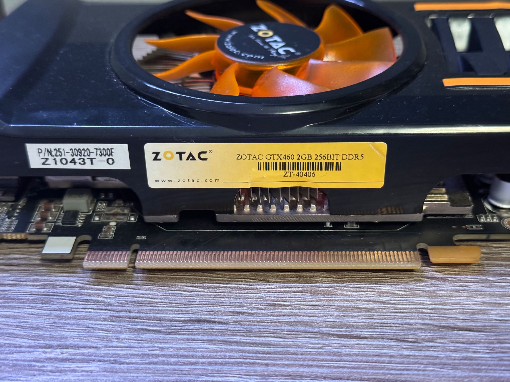 Zotac GTX460 AMP Edition 2GB!! DDR5 HDMI DVI & DP Works