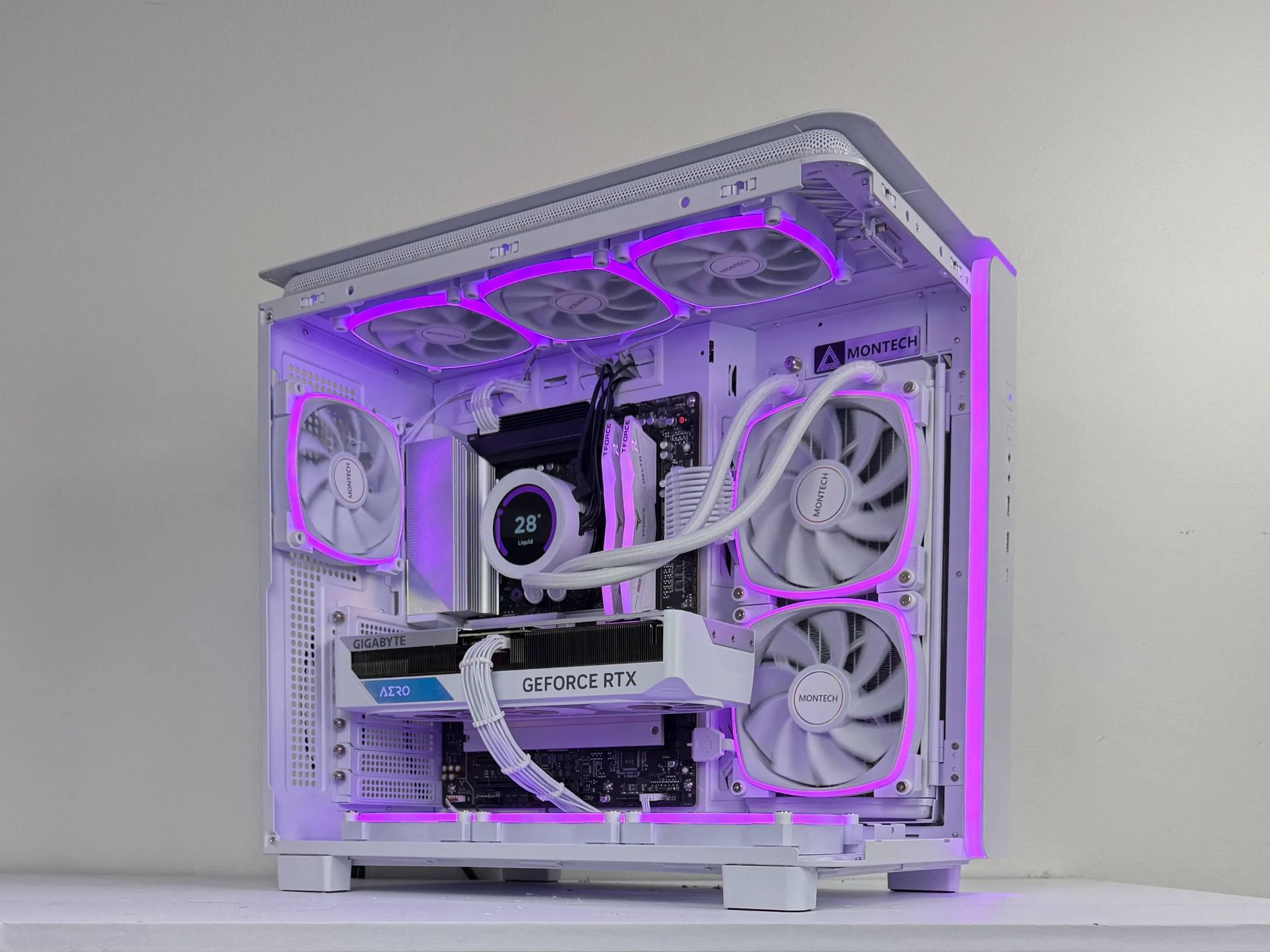 🌨 Blizzard 🌨  | 4k Streaming PC | Ryzen 7 7800X3D | Gigabyte RTX 4070 Ti | 32GB DDR5 6000MHz