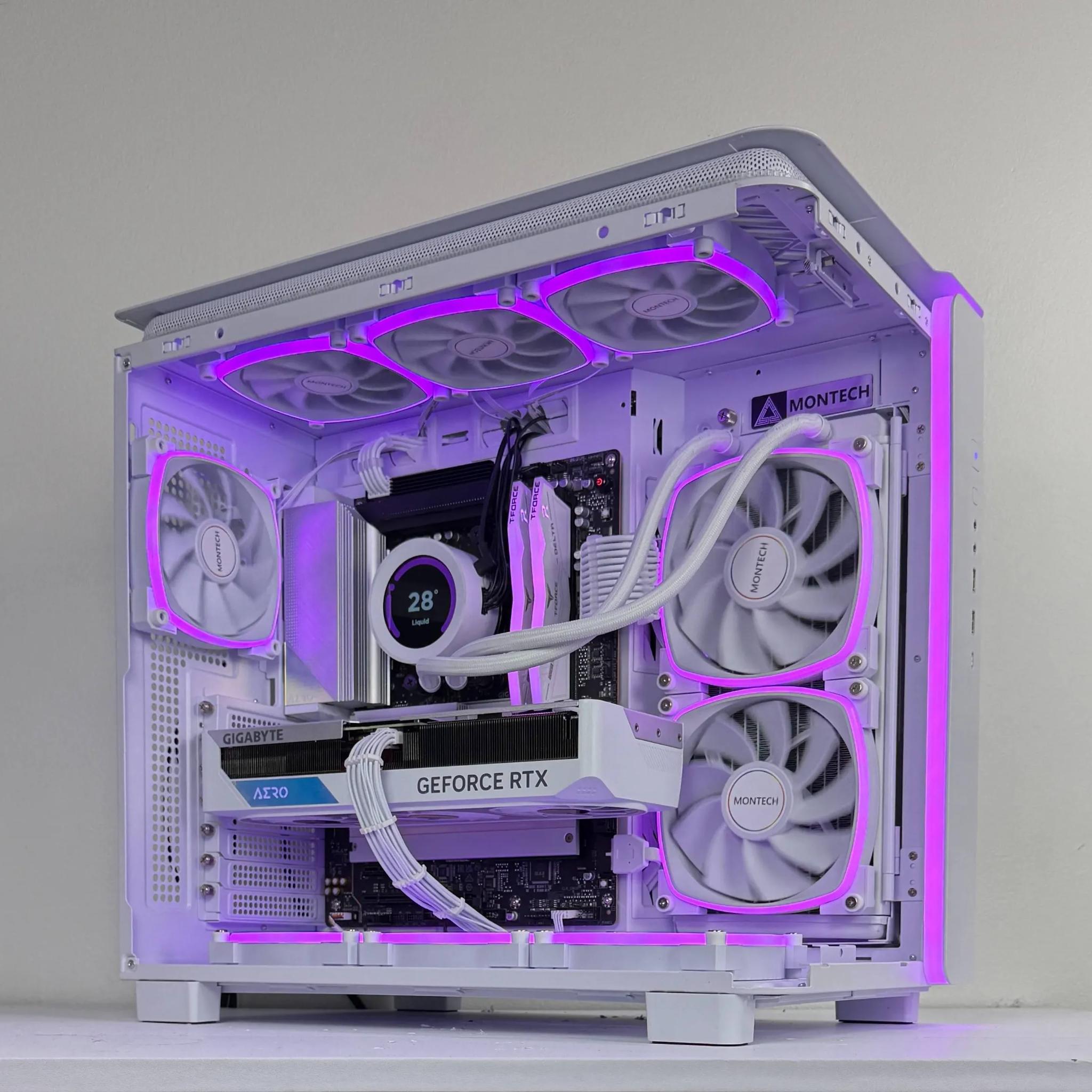 🌨 Blizzard 🌨  | 4k Streaming PC | Ryzen 7 7800X3D | Gigabyte RTX 4070 Ti | 32GB DDR5 6000MHz