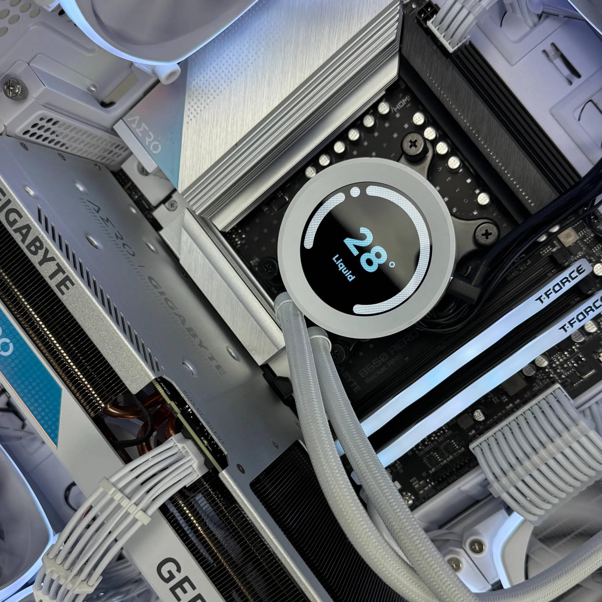 🌨 Blizzard 🌨  | 4k Streaming PC | Ryzen 7 7800X3D | Gigabyte RTX 4070 Ti | 32GB DDR5 6000MHz