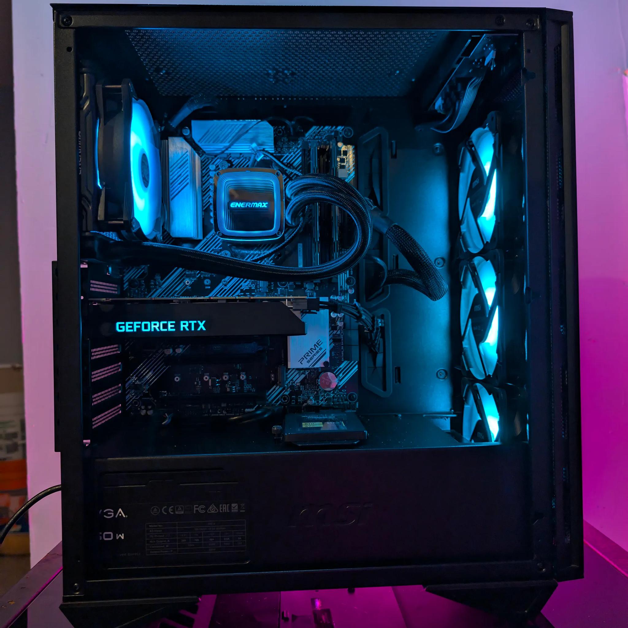 Ryzen 5 4500, RTX 3060 GAMING AND STREAMING PC!