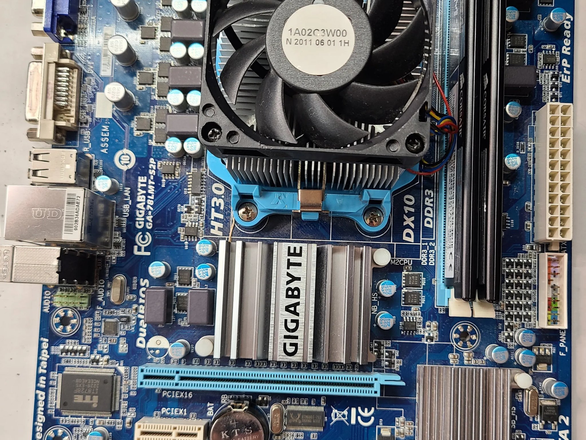 MOBO AMD Phenom II CPU & 8GB DDR3 Ram Combo