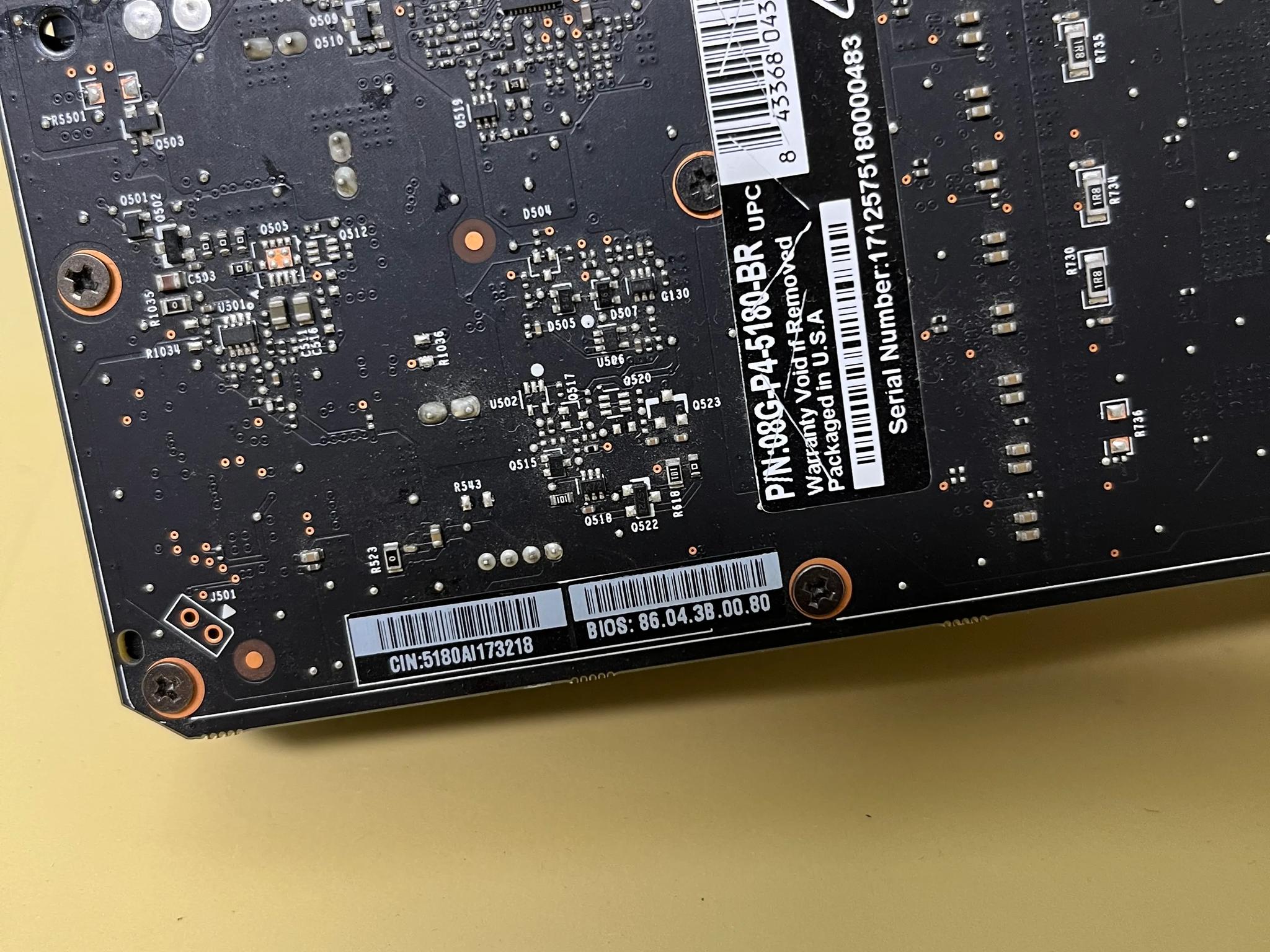 EVGA GTX 1080 GAMING Graphic Card