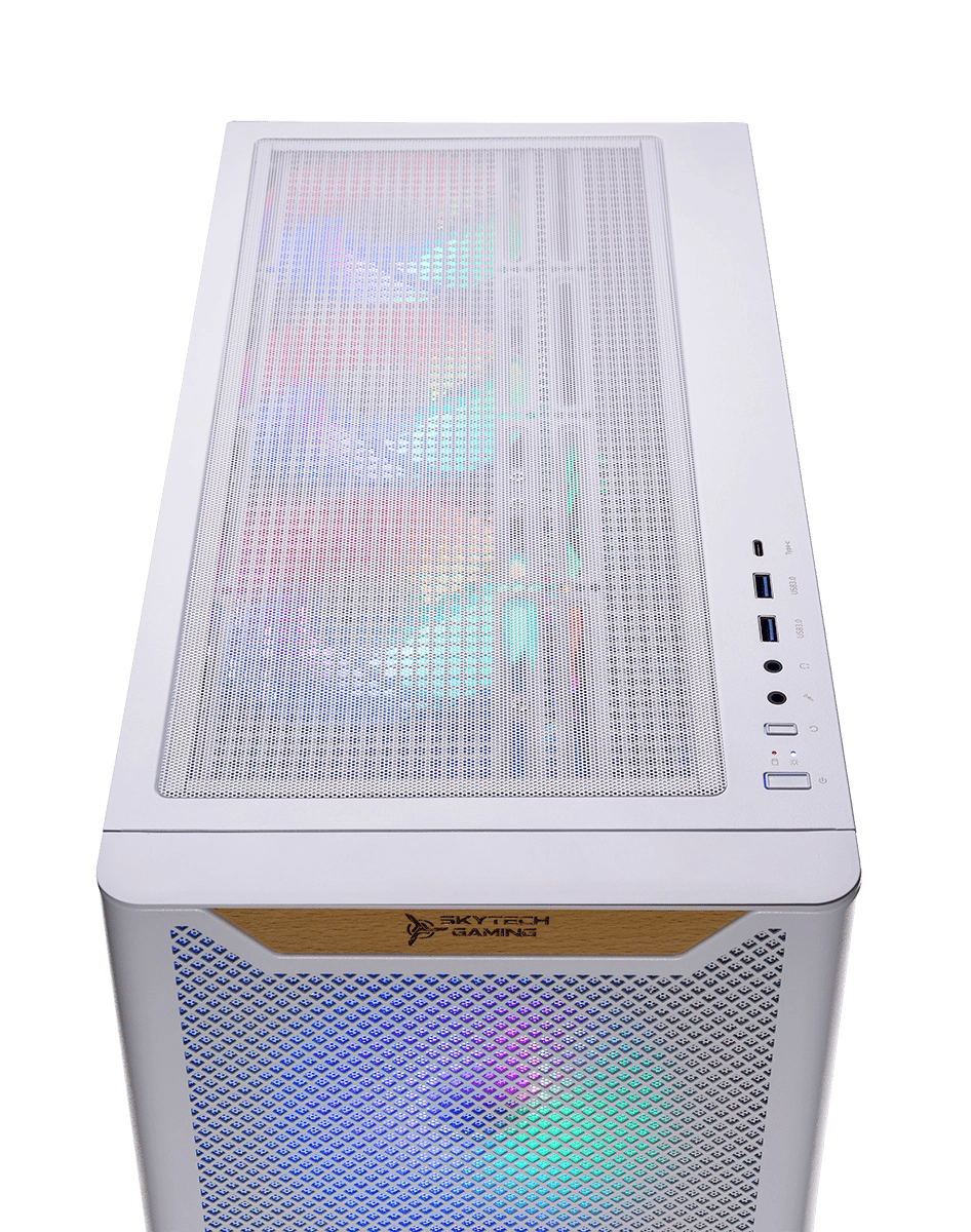 CLEARANCE SALE! SKYTECH CHRONOS 3 Gaming PC | 4060 | 32GB RGB RAM | 1TB SSD | AMD 9700 | Win 11 HOME