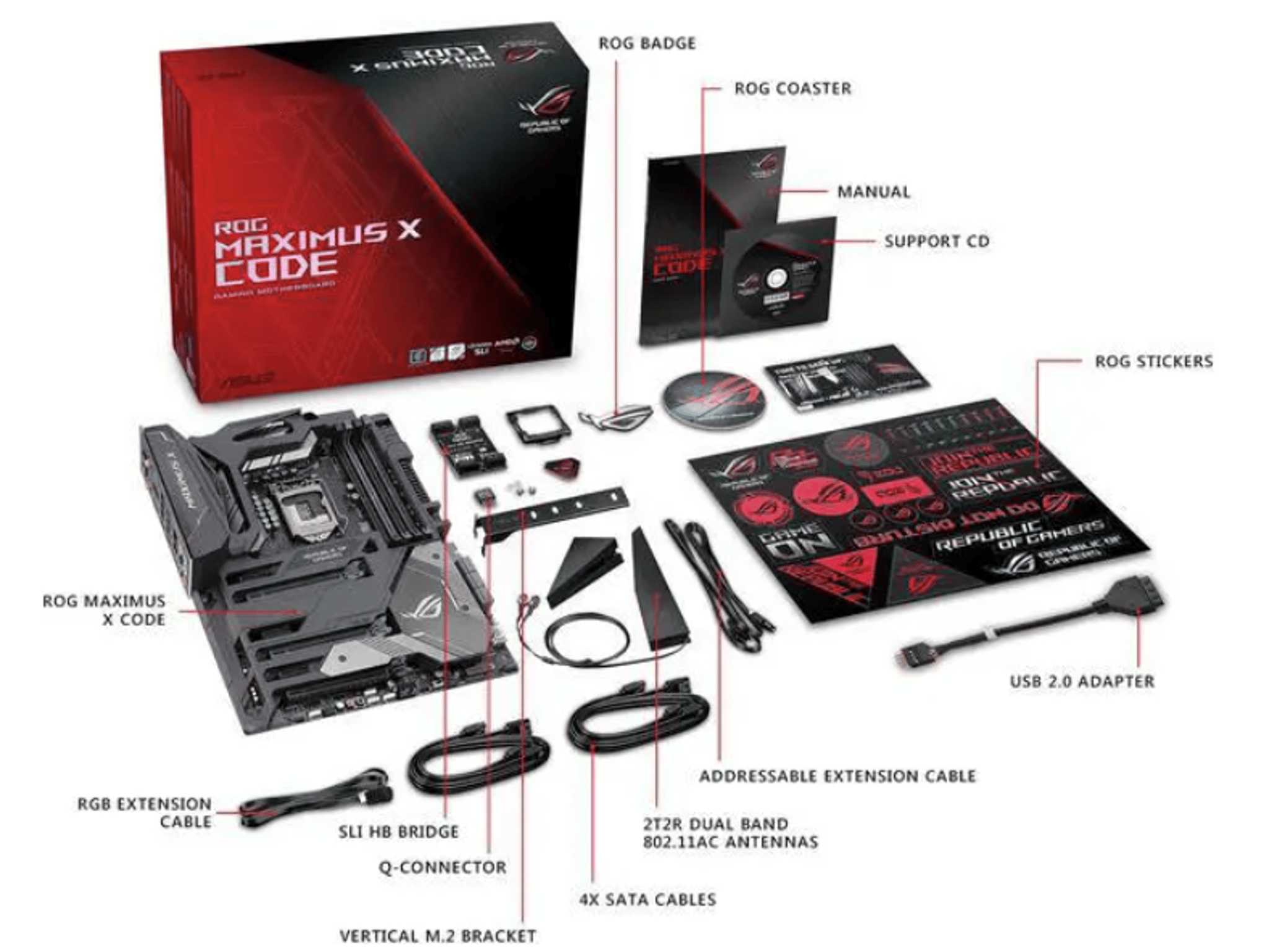 ASUS ROG MAXIMUS X CODE Z370 LGA1151 Intel DDR4 ATX Motherboard (Open Box)
