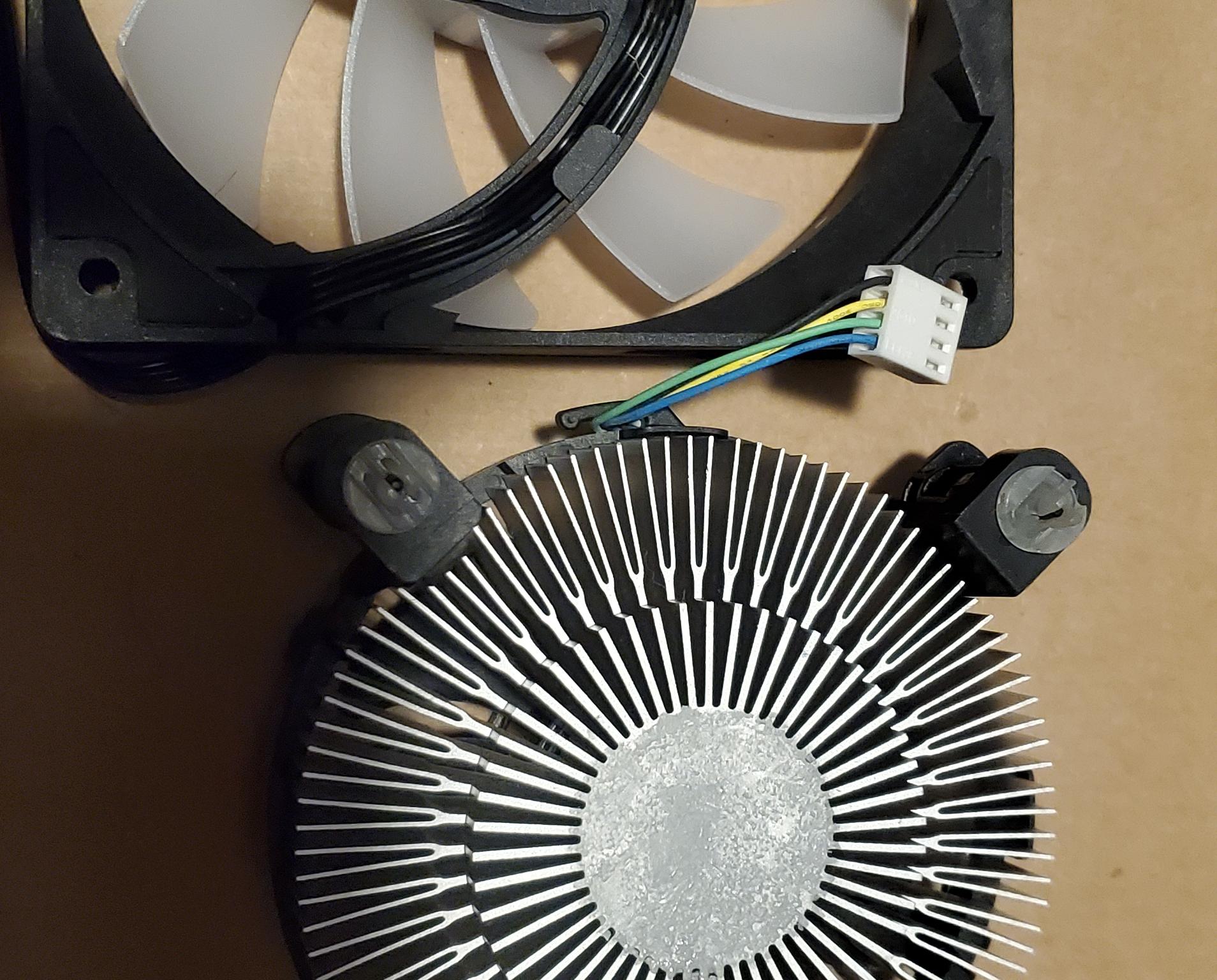 120mm fan & Intel stock cooler