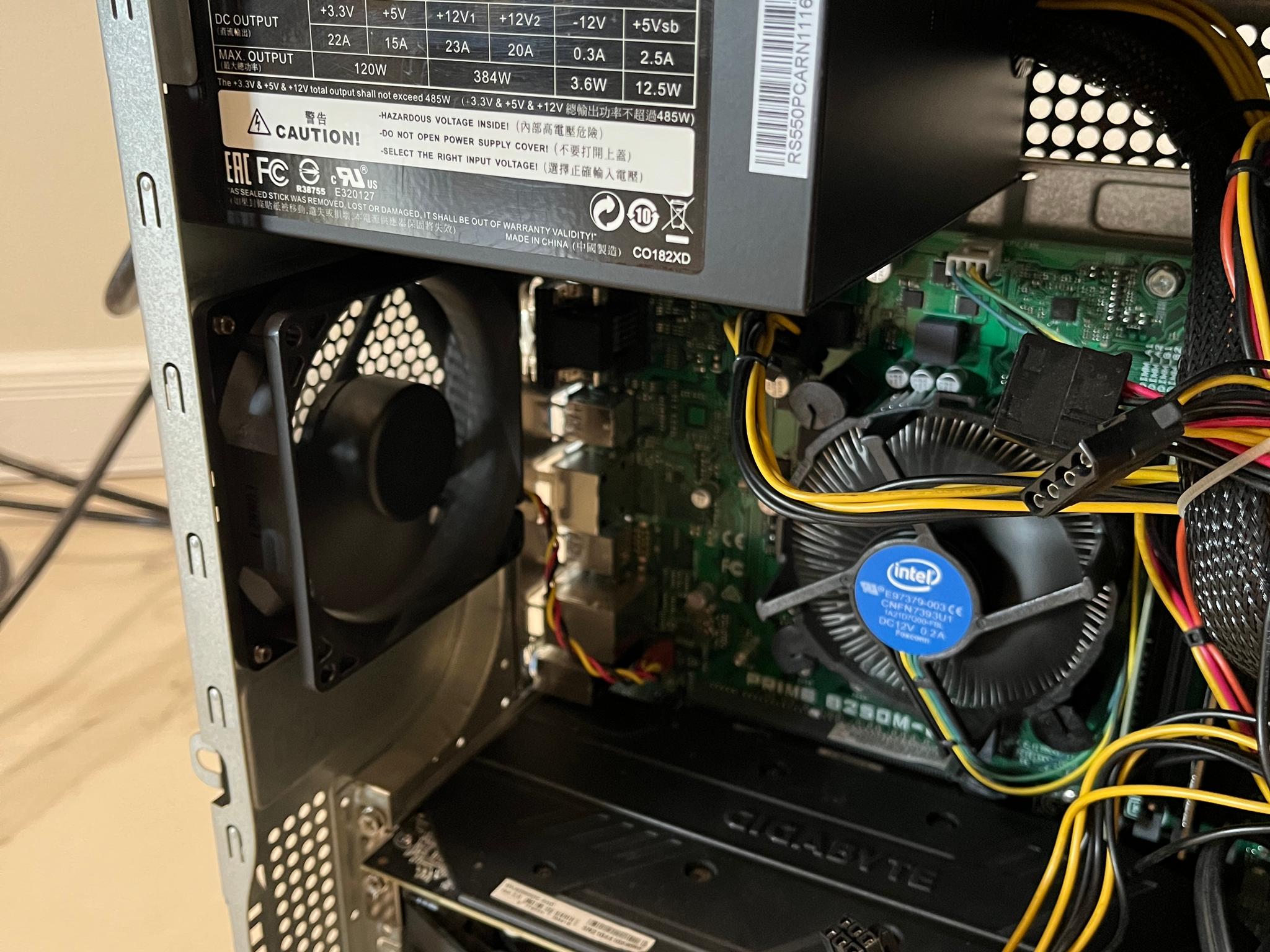 NVIDIA RTX 2060, Intel Core i5-7500, 16GB RAM, 480 GB SSD - Sleeper Office Gaming PC w/ Wi-Fi & BT