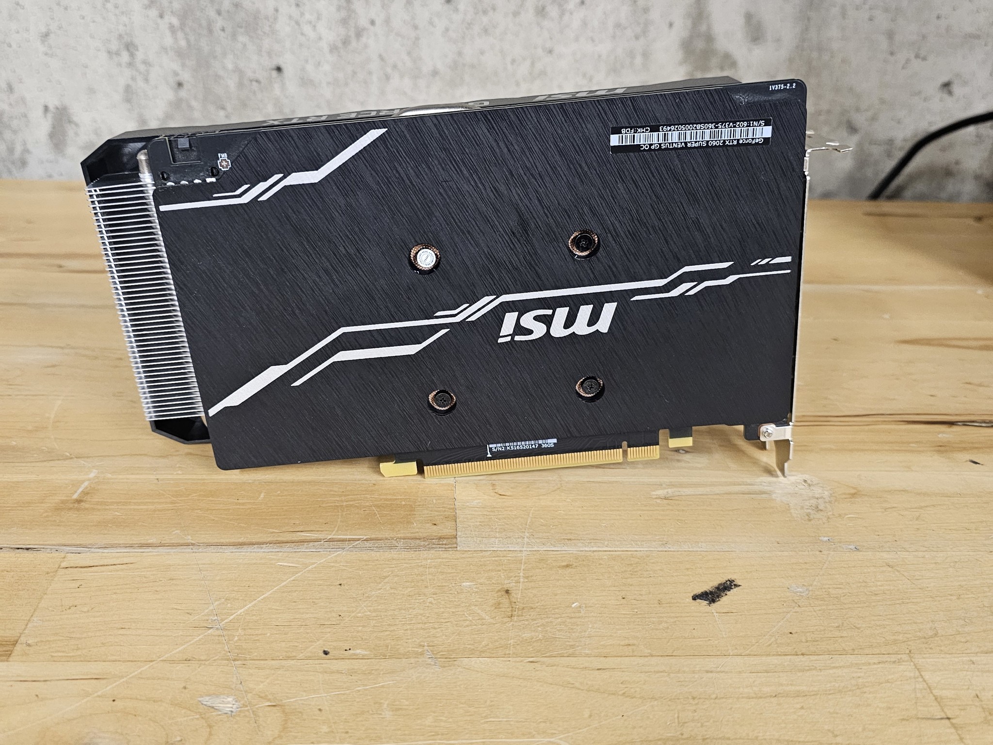 MSI Ventus GP RTX 2060 Super