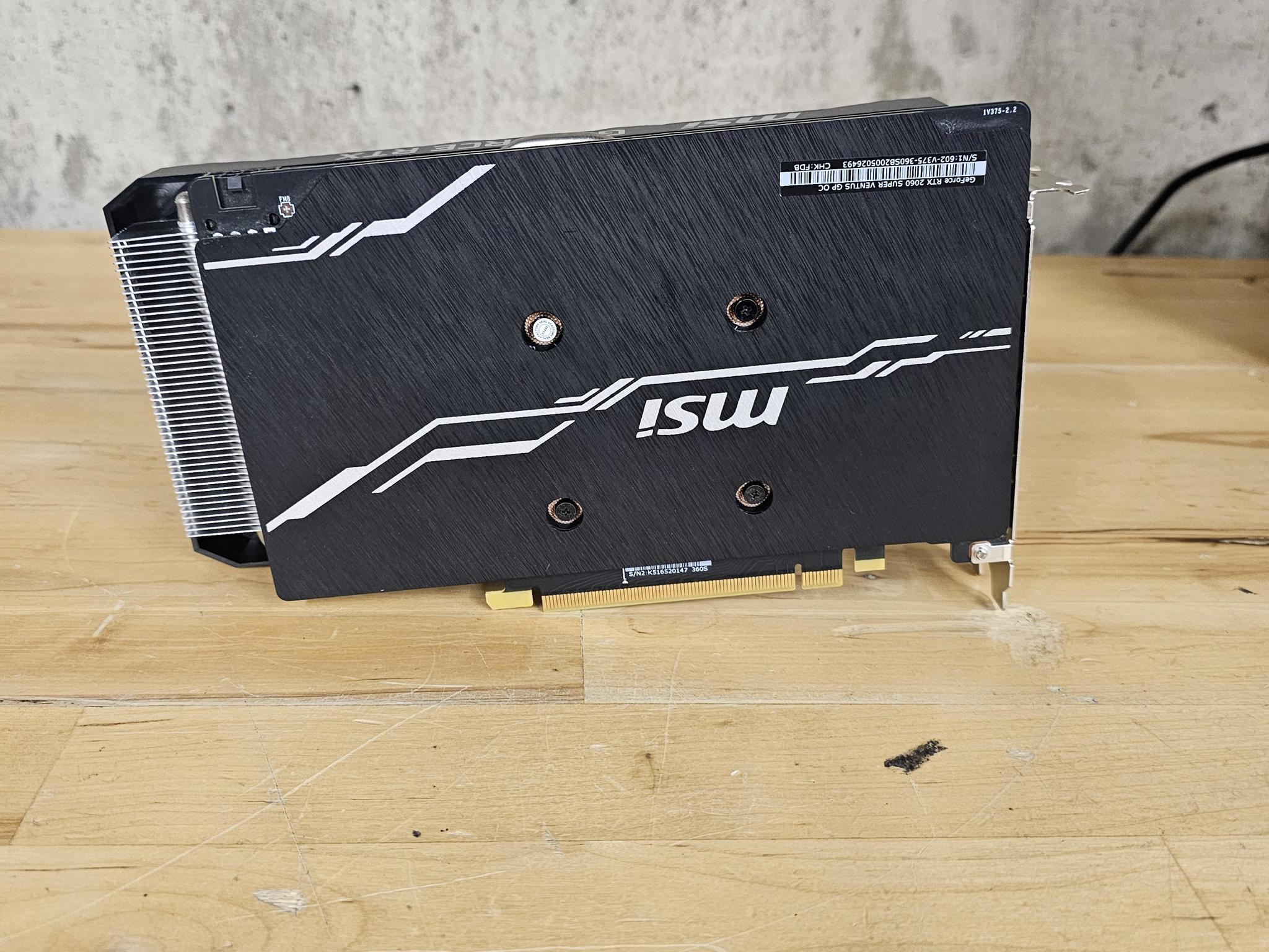 MSI Ventus GP RTX 2060 Super