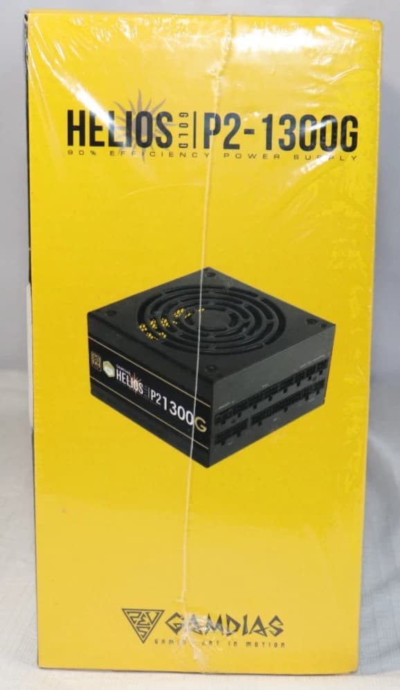 GAMDIAS Helios P2‑1300G 1300W 80+ Gold Fully Modular PSU ATX Power Supply NEW
