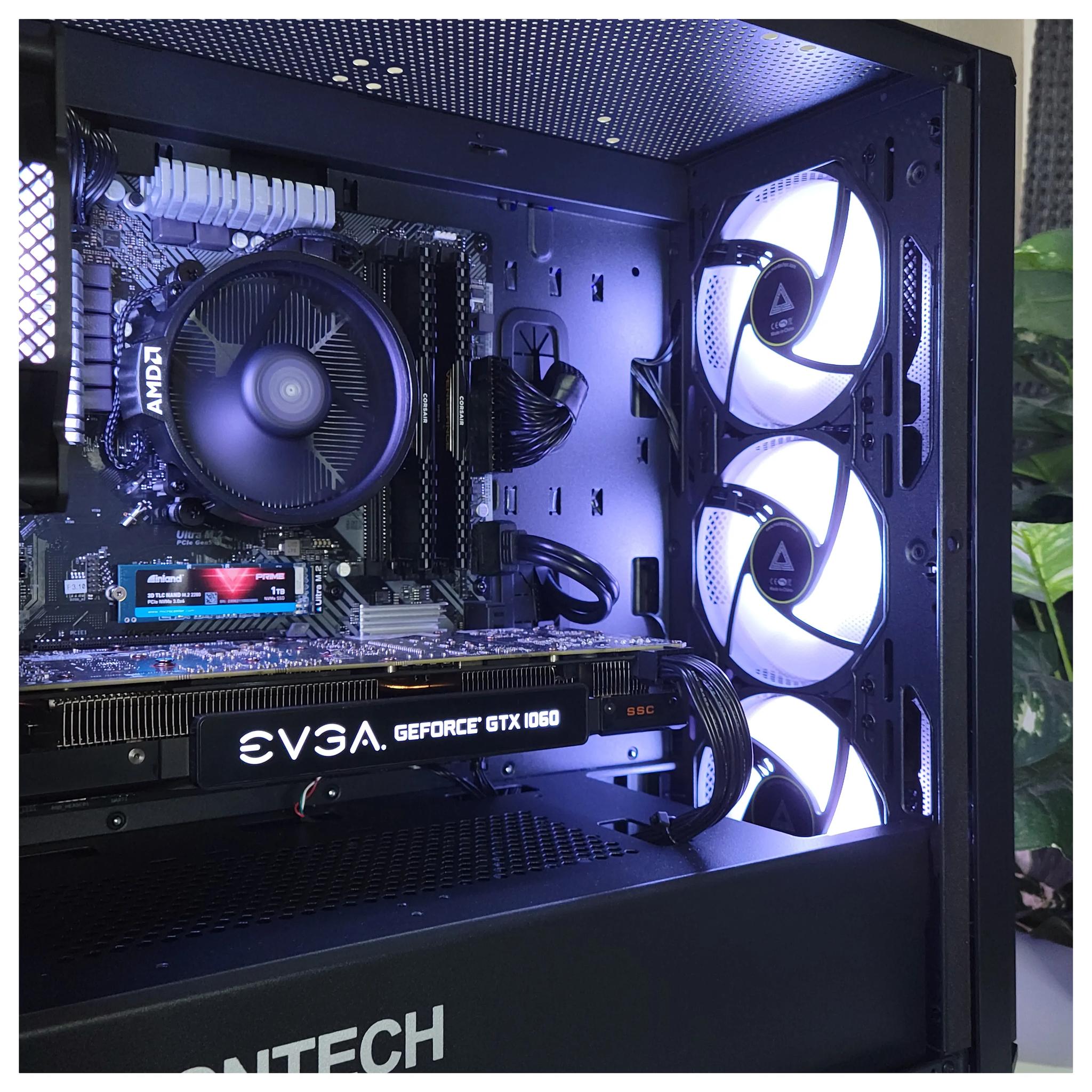 GTX 1060 | Ryzen 5 2600 | Wi-Fi | 1080p Gaming PC