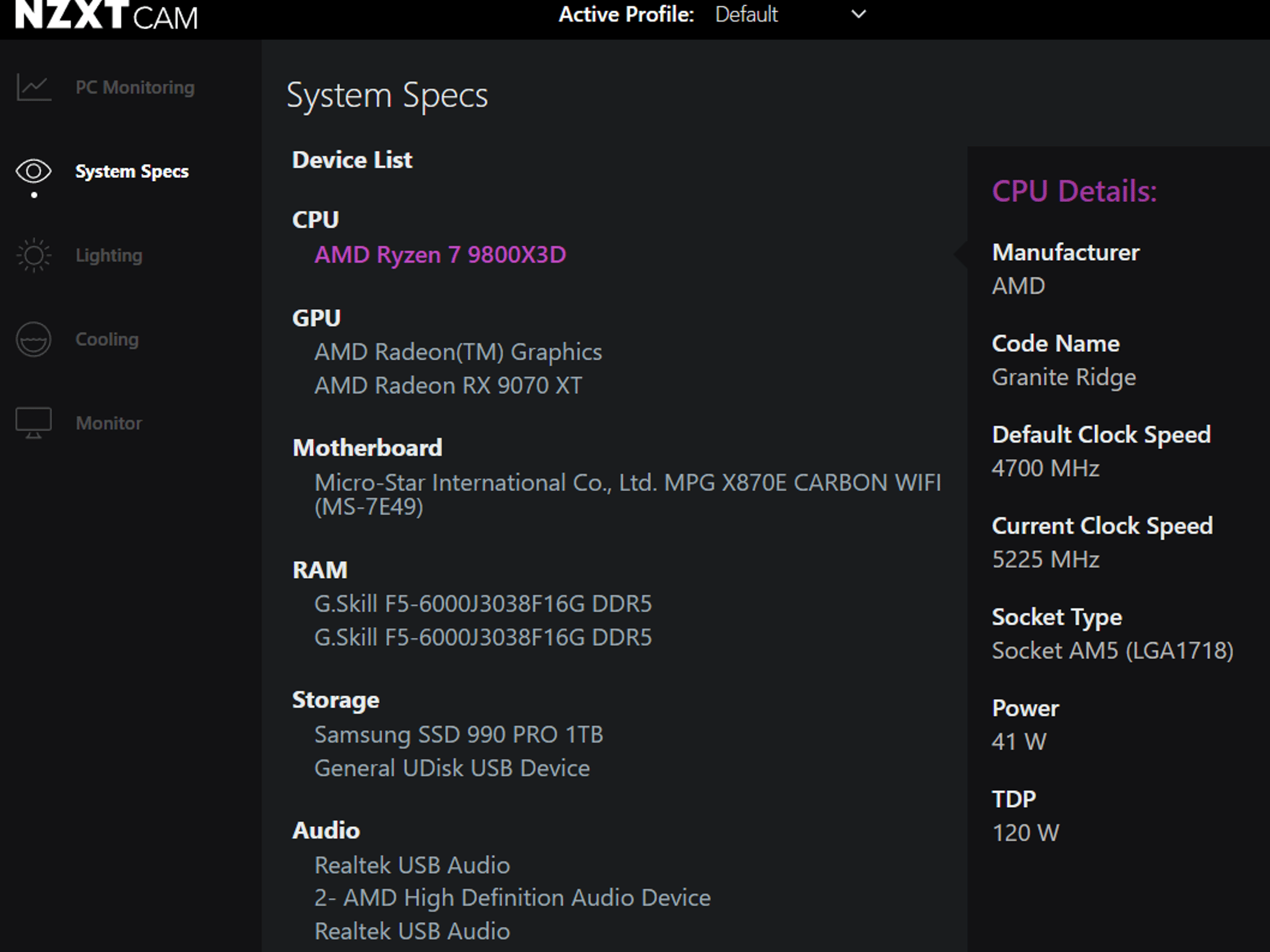 Custom Gaming PC - 9800X3D | RX 9070 XT | 32GB DDR5-6000 | 1TB Gen 4 NVMe