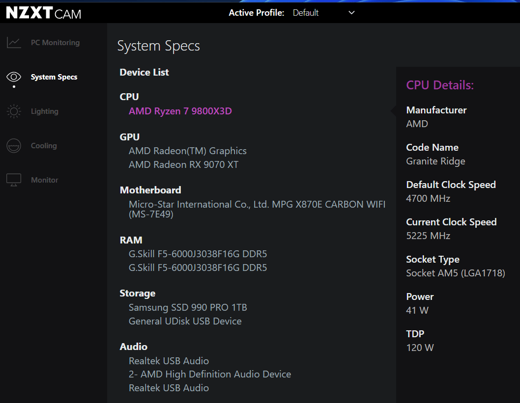 Custom Gaming PC - 9800X3D | RX 9070 XT | 32GB DDR5-6000 | 1TB Gen 4 NVMe