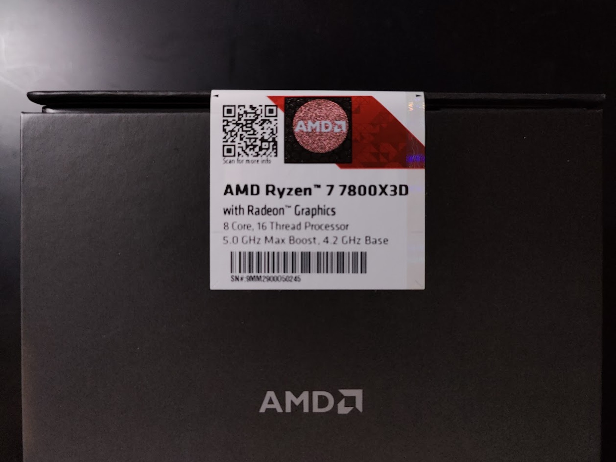 AMD Ryzen 7 7800X3D, NEW (Sealed Box)
