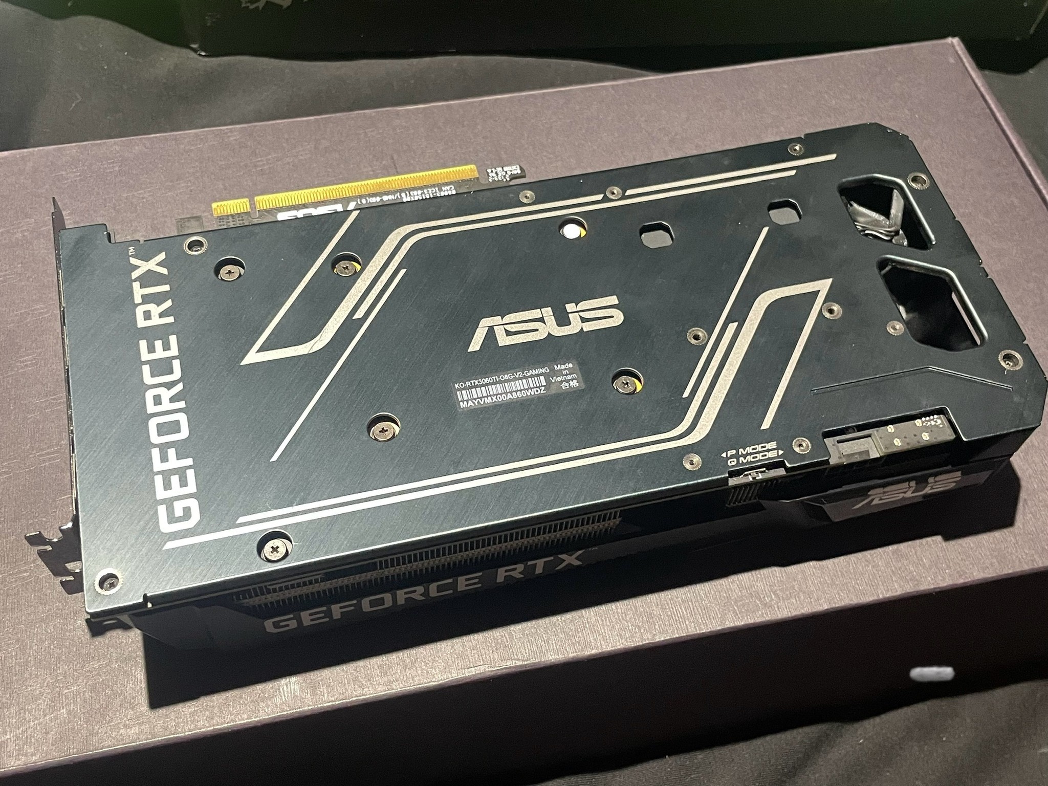 ASUS KO GeForce RTX 3060 Ti V2 OC 8GB GDDR6 Graphics Card.