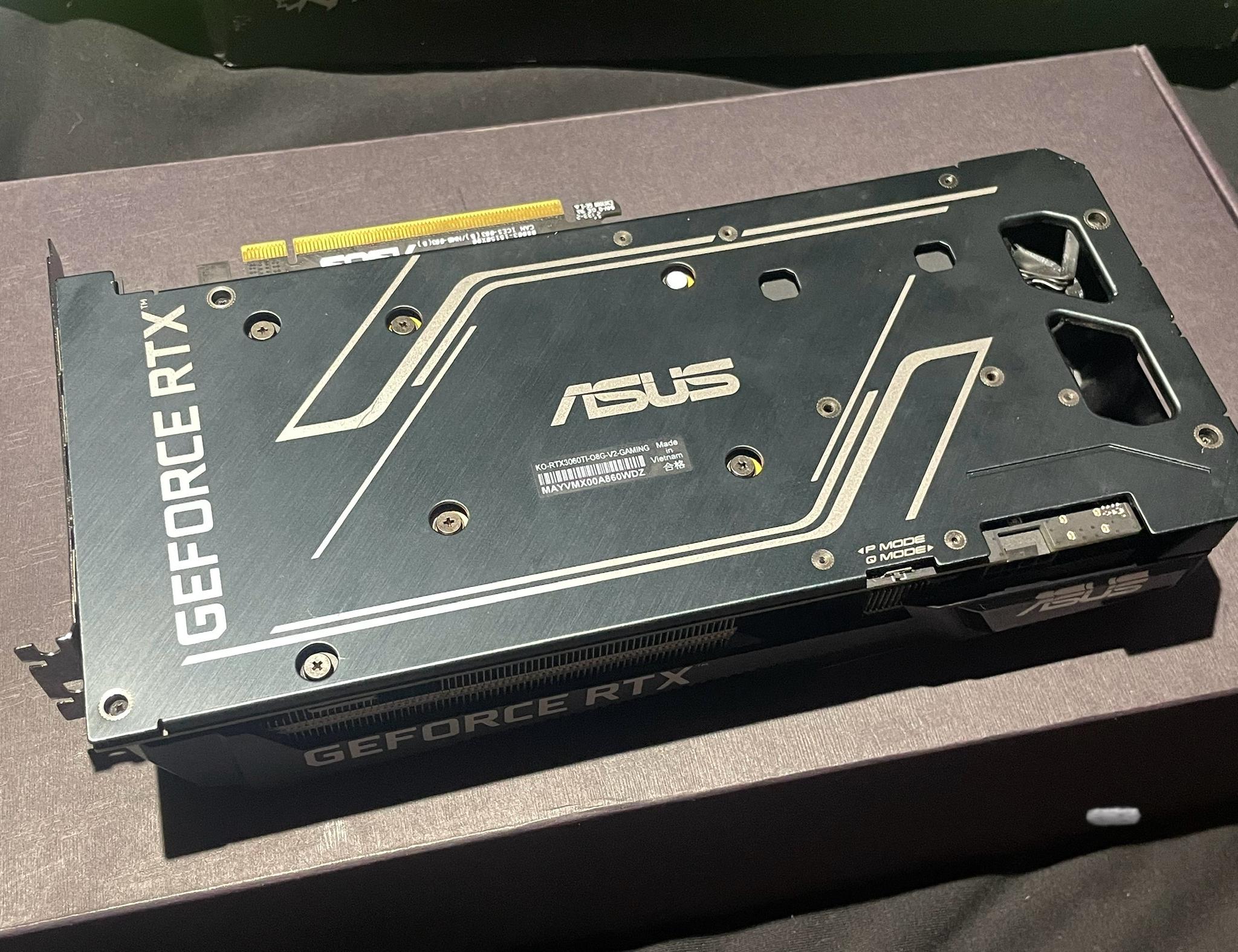 ASUS KO GeForce RTX 3060 Ti V2 OC 8GB GDDR6 Graphics Card.