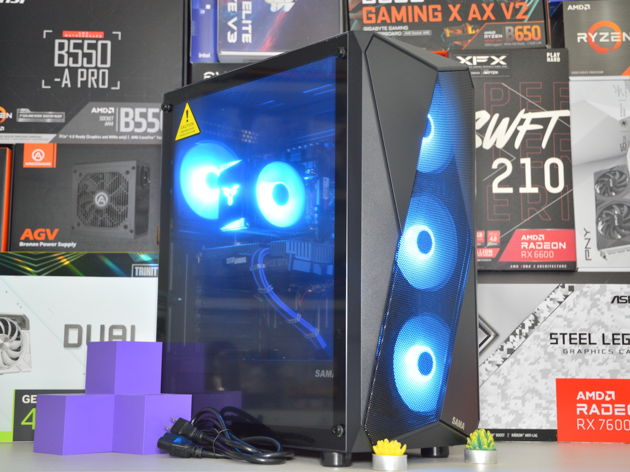 💰❄️| GTX 1660 Ti 6GB | INTEL XEON E5-2670 V3 | 16GB DDR4 RAM | 1TB Storage | Crystal Budget 2.0 |