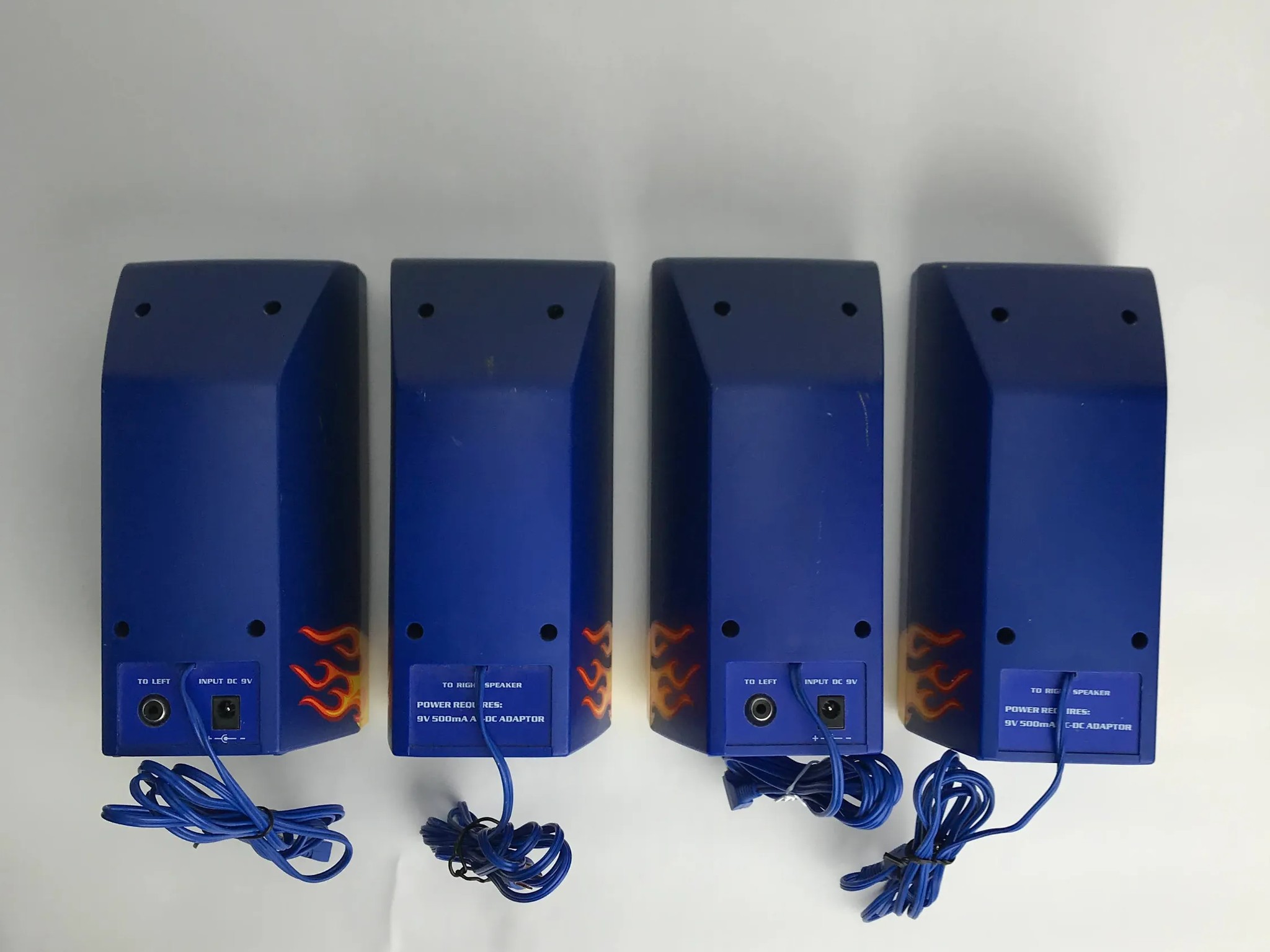 2 pairs! Vintage Hot Wheels Speakers | Patriot Computers EHC333P |