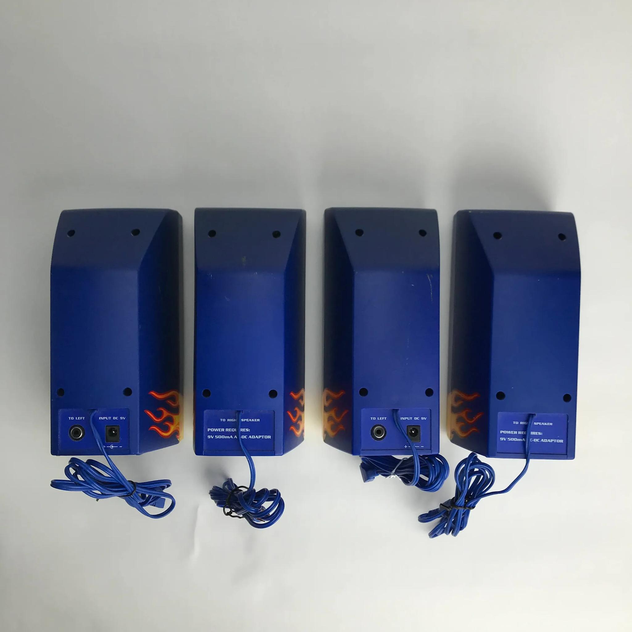 2 pairs! Vintage Hot Wheels Speakers | Patriot Computers EHC333P |