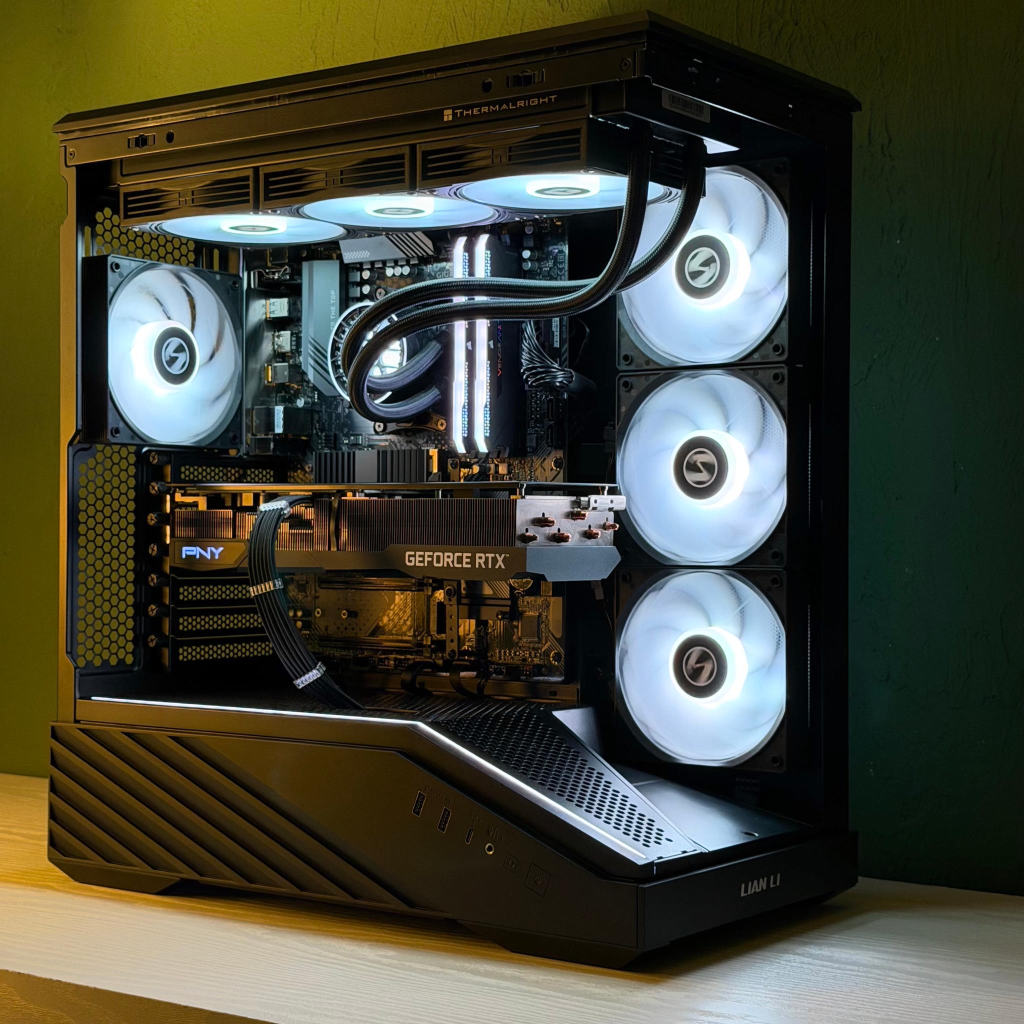 RTX 3070 Ti | Ryzen 7 5700X | 32GB RAM | 1TB NVMe SSD | 750W PSU | 360mm AIO