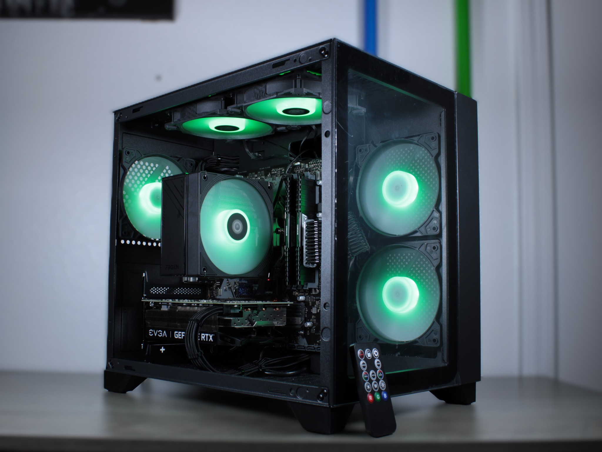 EVGA RTX 2060 | Ryzen 5 2600x | 16GB 3000 MHz Ram | 1 TB NVMe M.2 SSD | Win 11 Activated | WiFi