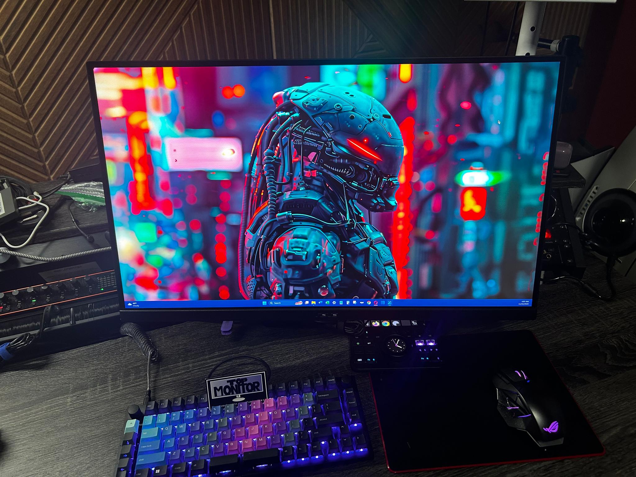 ASUS TUF 27" (170hz) 2K Resolution (2560 x 1440) Extreme Low Motion Blur, HDR400 Gaming Monitor