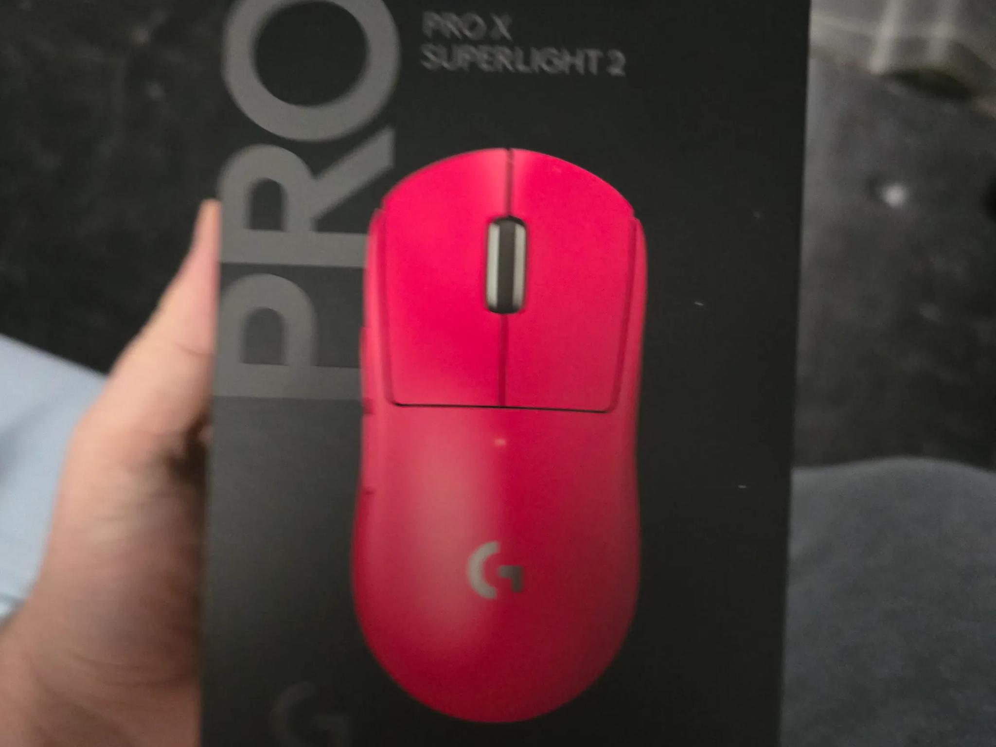 Logitech G Pro x Superlight 2 Wireless Gaming Mouse Magenta/Pink