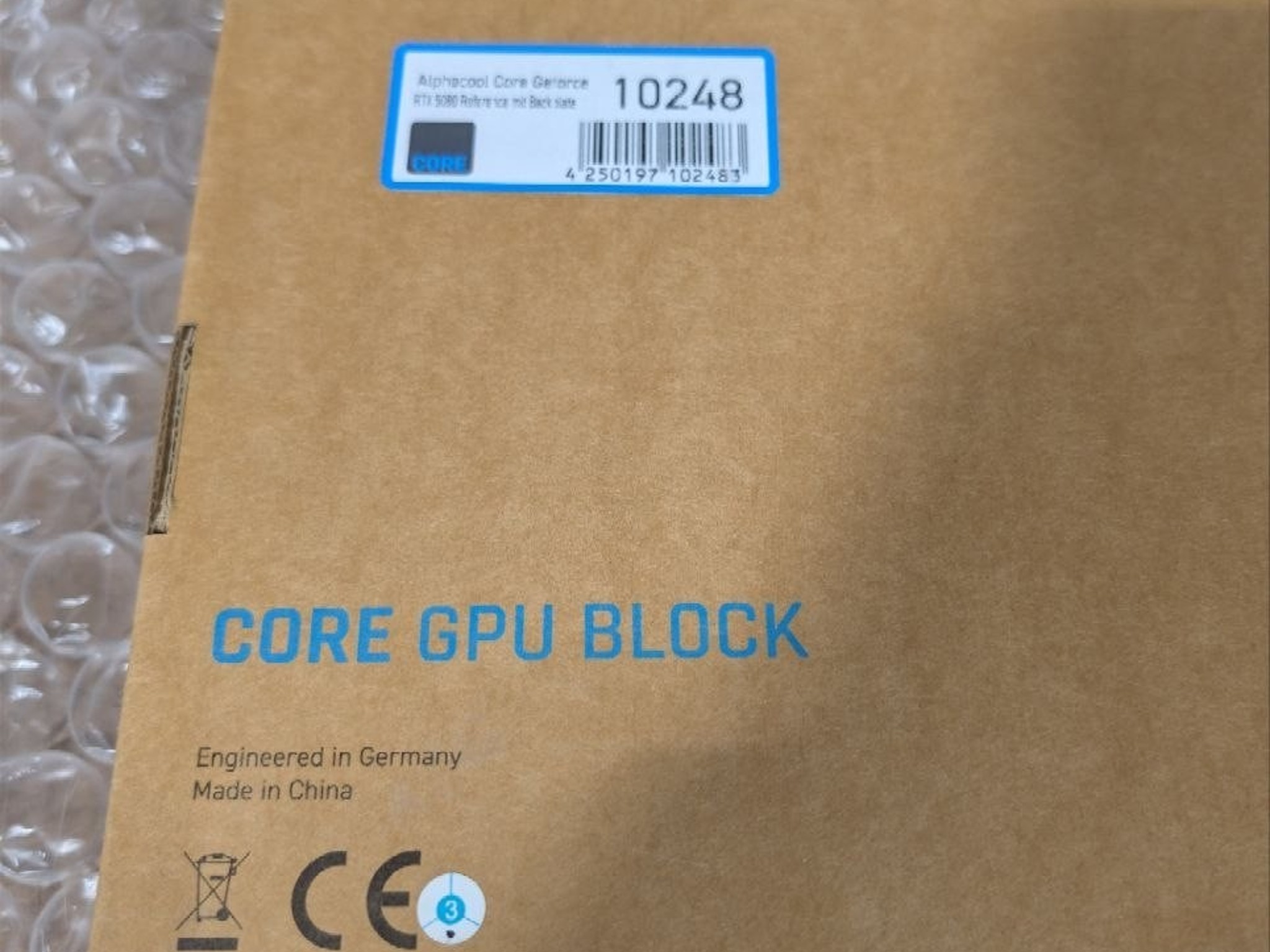 Alphacool Core Geforce RTX 5080/5070Ti Reference Waterblock with Backplate