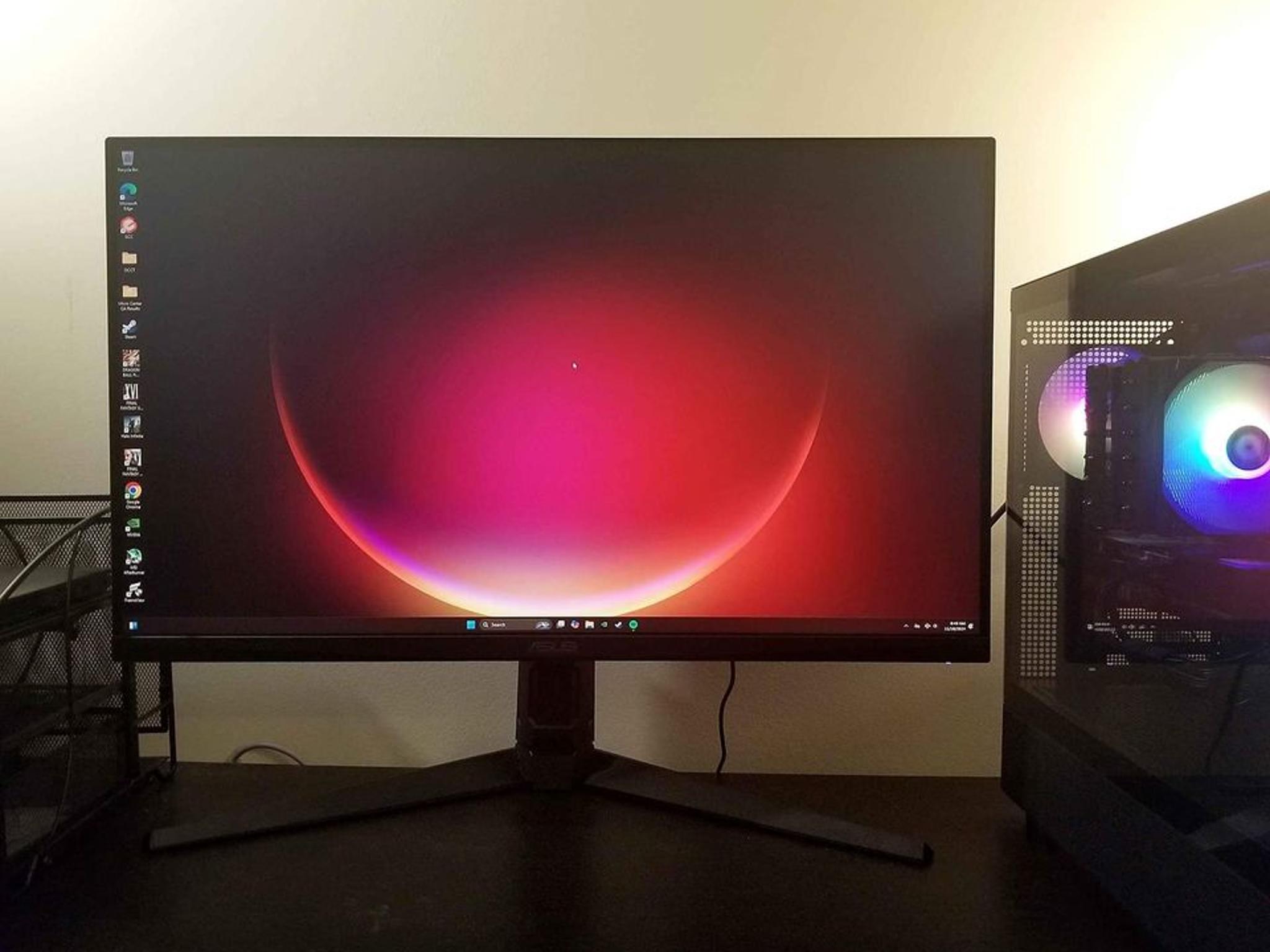 ASUS 32 Inch Gaming Monitor - QHD 170Hz, (2560x1440) IPS, G-Sync & FreeSync ready, 1ms DCI-P3