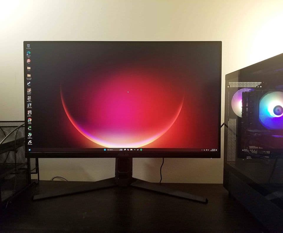 ASUS 32 Inch Gaming Monitor - QHD 170Hz, (2560x1440) IPS, G-Sync & FreeSync ready, 1ms DCI-P3