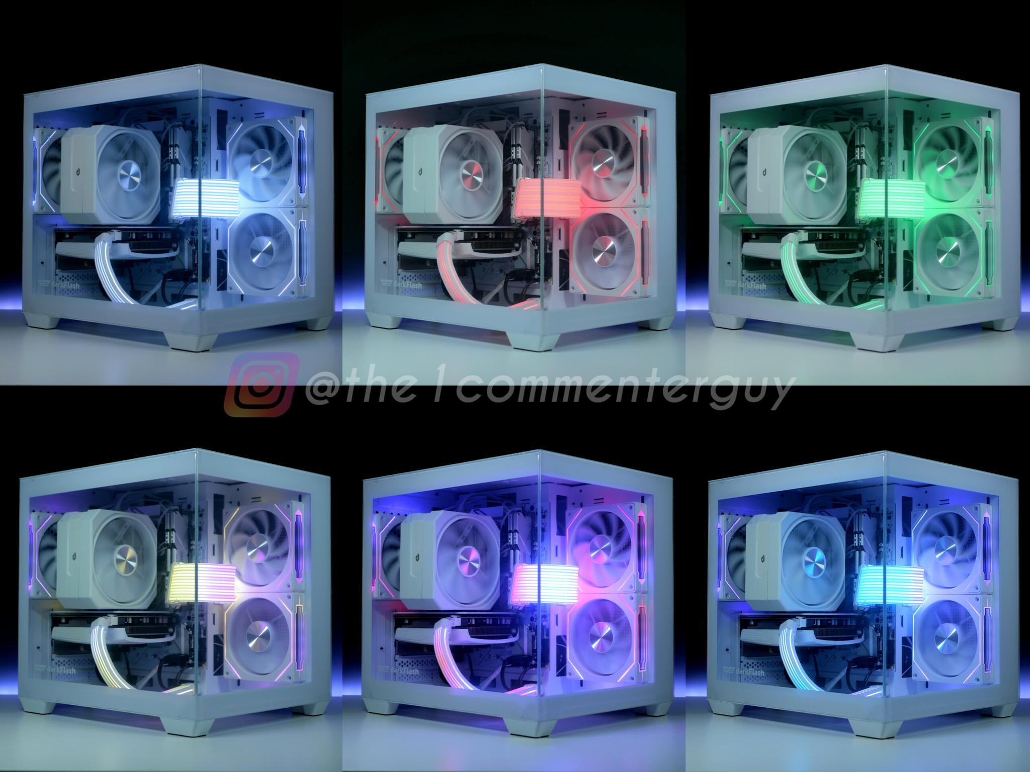 🌈|🧊 RTX 4060, Core i5, 32gb Ram, 1TB Gen 4.0 nvme White gaming PC