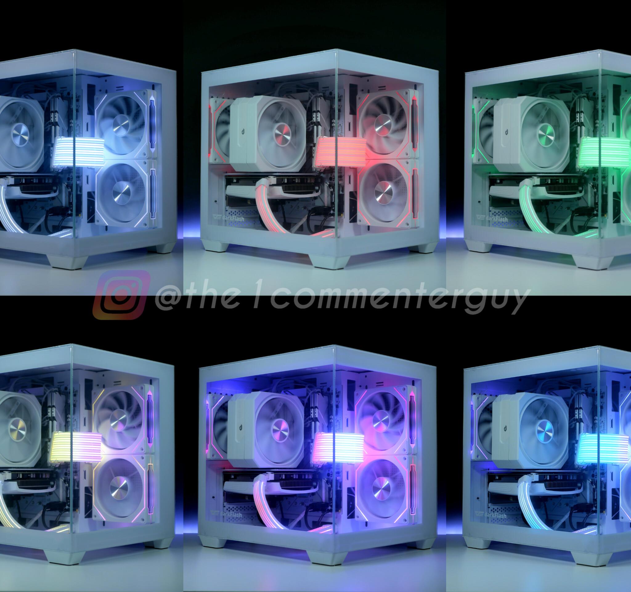 🌈|🧊 RTX 4060, Core i5, 32gb Ram, 1TB Gen 4.0 nvme White gaming PC