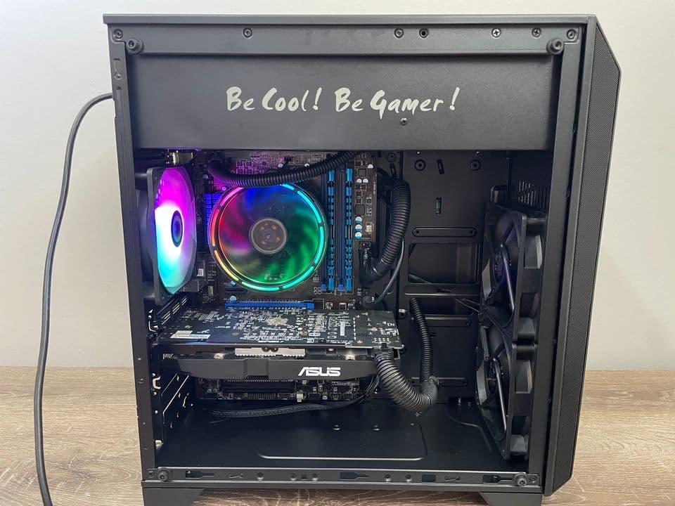 i7 4770K/ RX 580 budget Esports gaming PC