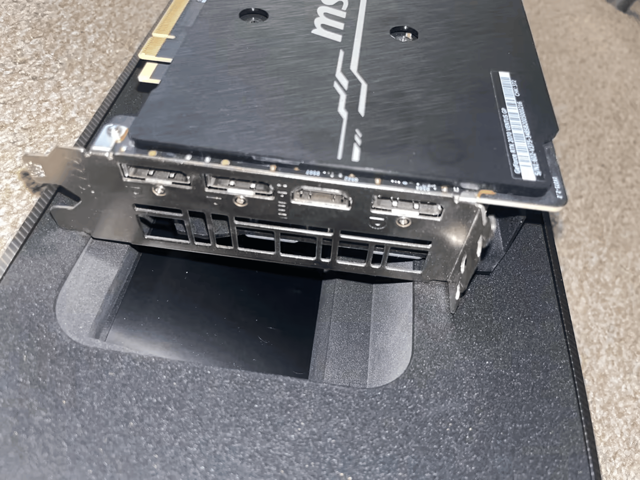 MSI RTX 2070 Ventus Graphics Card (Used over quarantine, never mined on.)