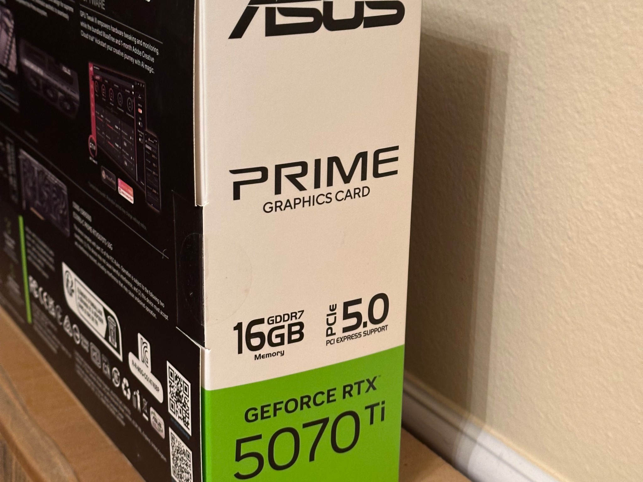 BNIB Asus RTX 5070 ti Prime 16GB
