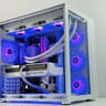 🧊Frozen 🧊Gaming PC❄️Nvidia RTX 4070 12GB❄️Intel 12600KF 10-core❄️32GB DDR4❄️1TB NVME