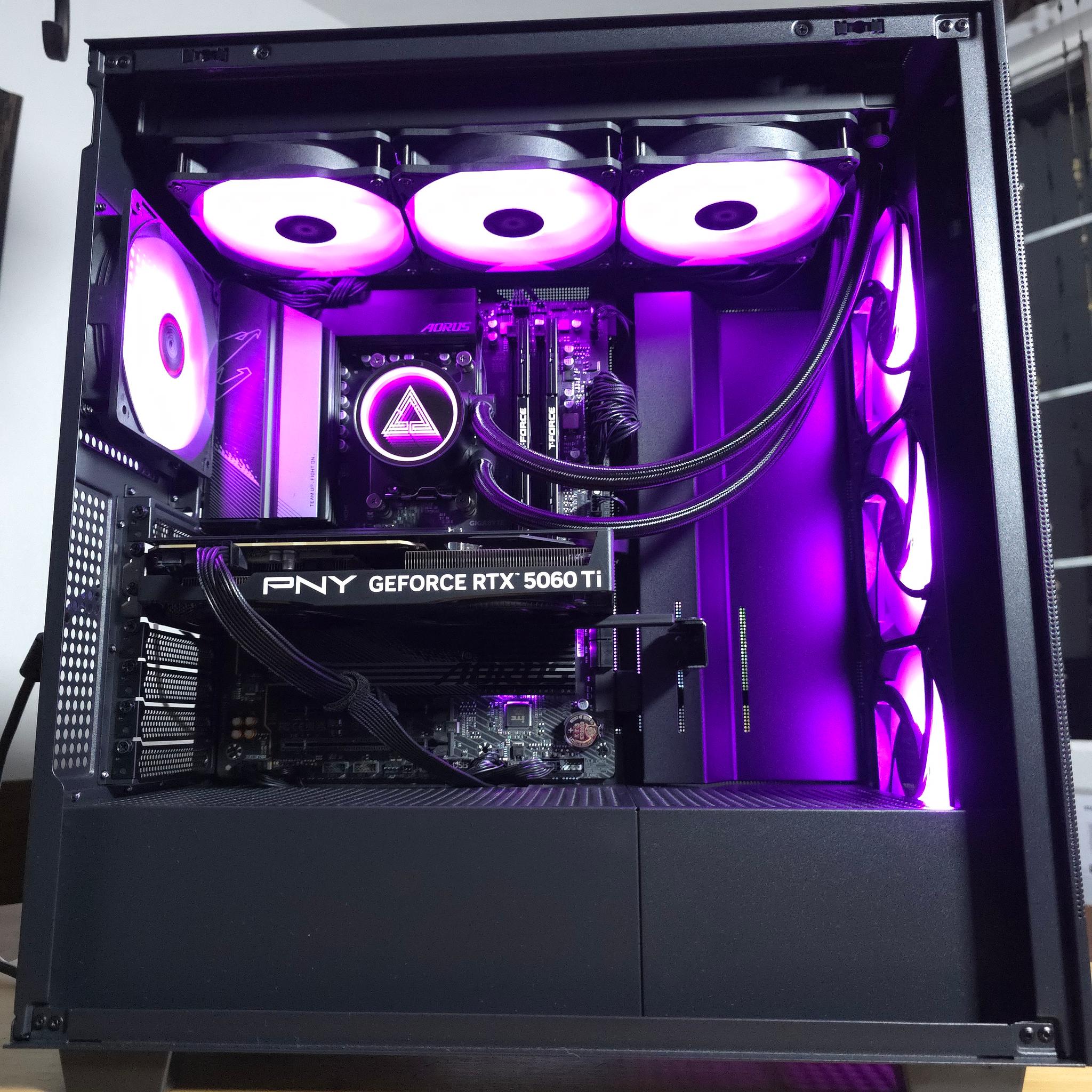 🟣 RTX 5060 Ti 16GB Gaming PC 🔥 | Ryzen 5 7600X | 16GB DDR5 | 1TB NVMe | 1440p Beast