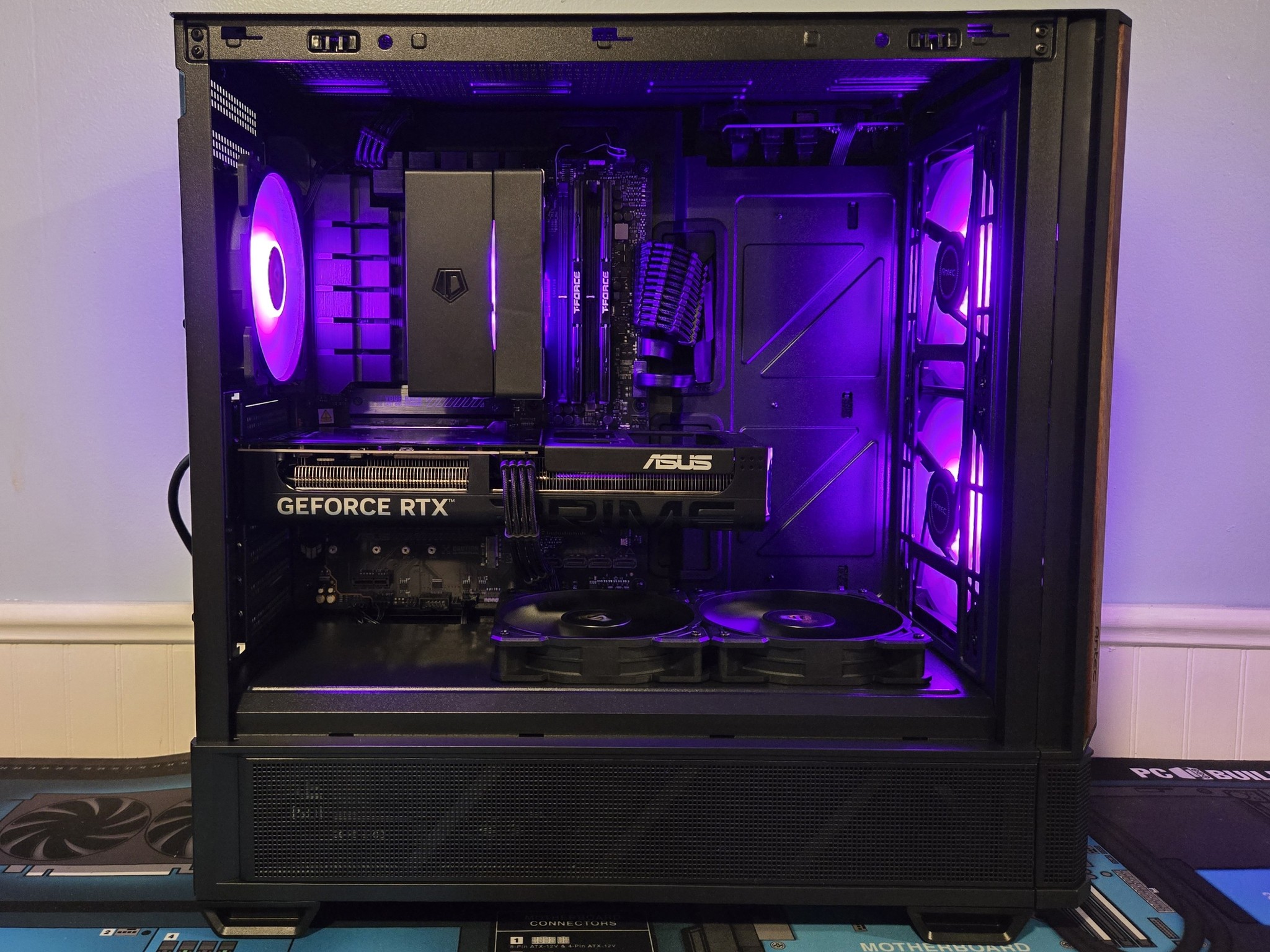 🖥️DarkWood 1080p/1440p PC|Ryzen 5 7500F|RTX 5060TI 8GB|1TB NVME|16GB DDR5|Wifi/Bt|Free Shipping 🖥️
