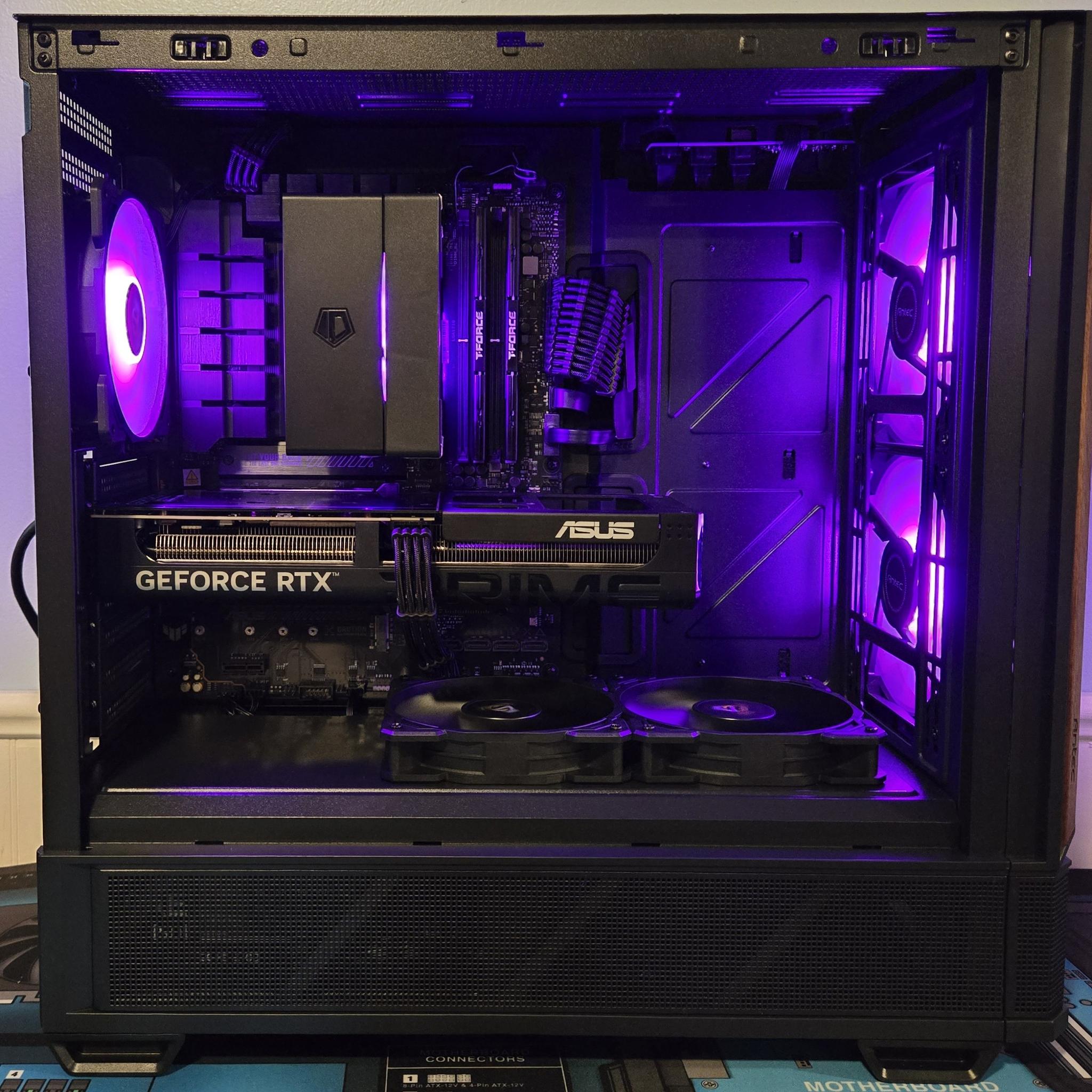 🖥️DarkWood 1080p/1440p PC|Ryzen 5 7500F|RTX 5060TI 8GB|1TB NVME|16GB DDR5|Wifi/Bt|Free Shipping 🖥️