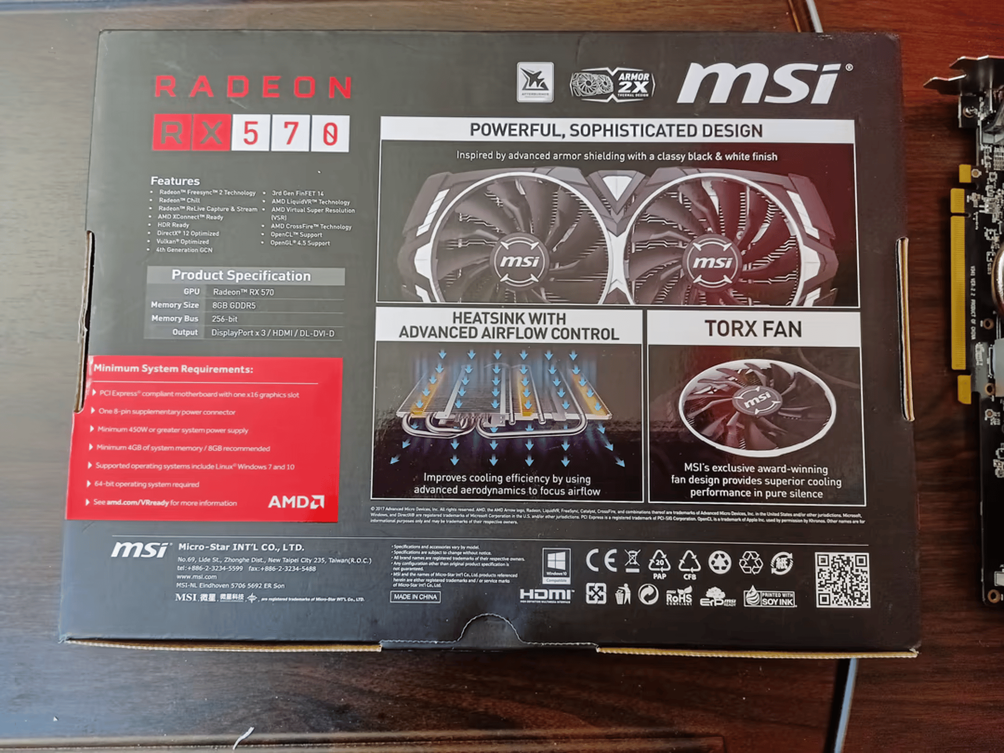 MSI RX 570 8GB