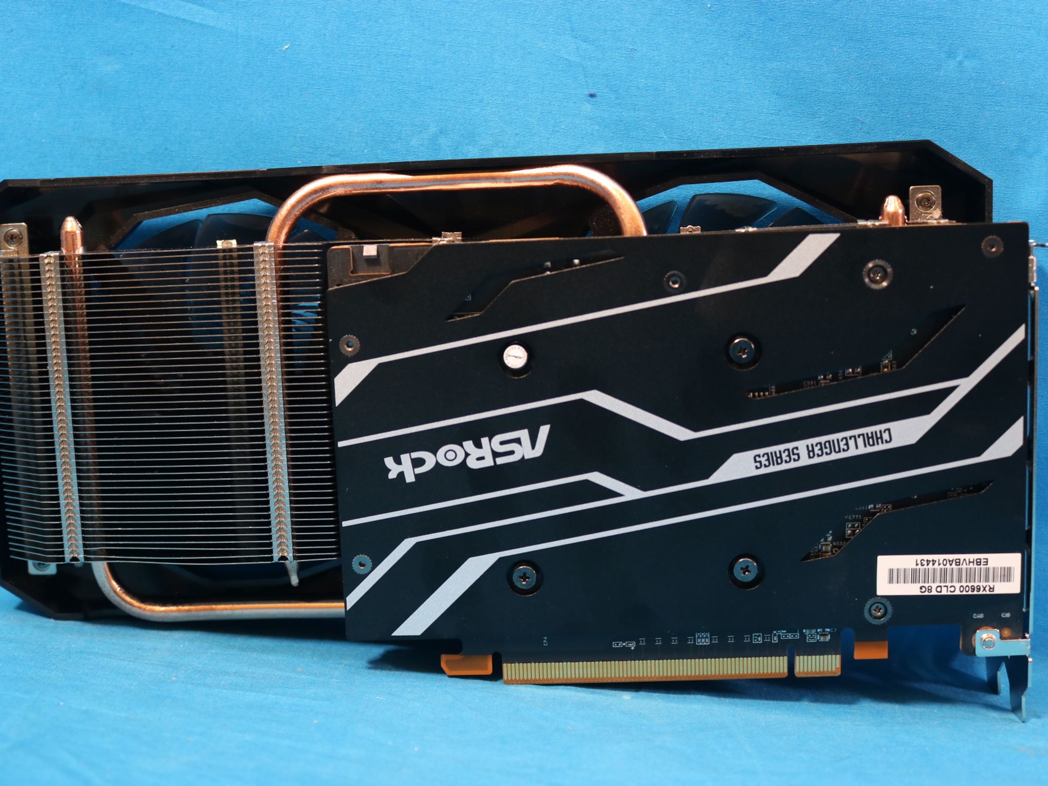 ASRock AMD Radeon RX 6600 Challenger D 8GB GDDR6 PCIe 4.0 x16 Desktop GPU RX6600 CLD 8G
