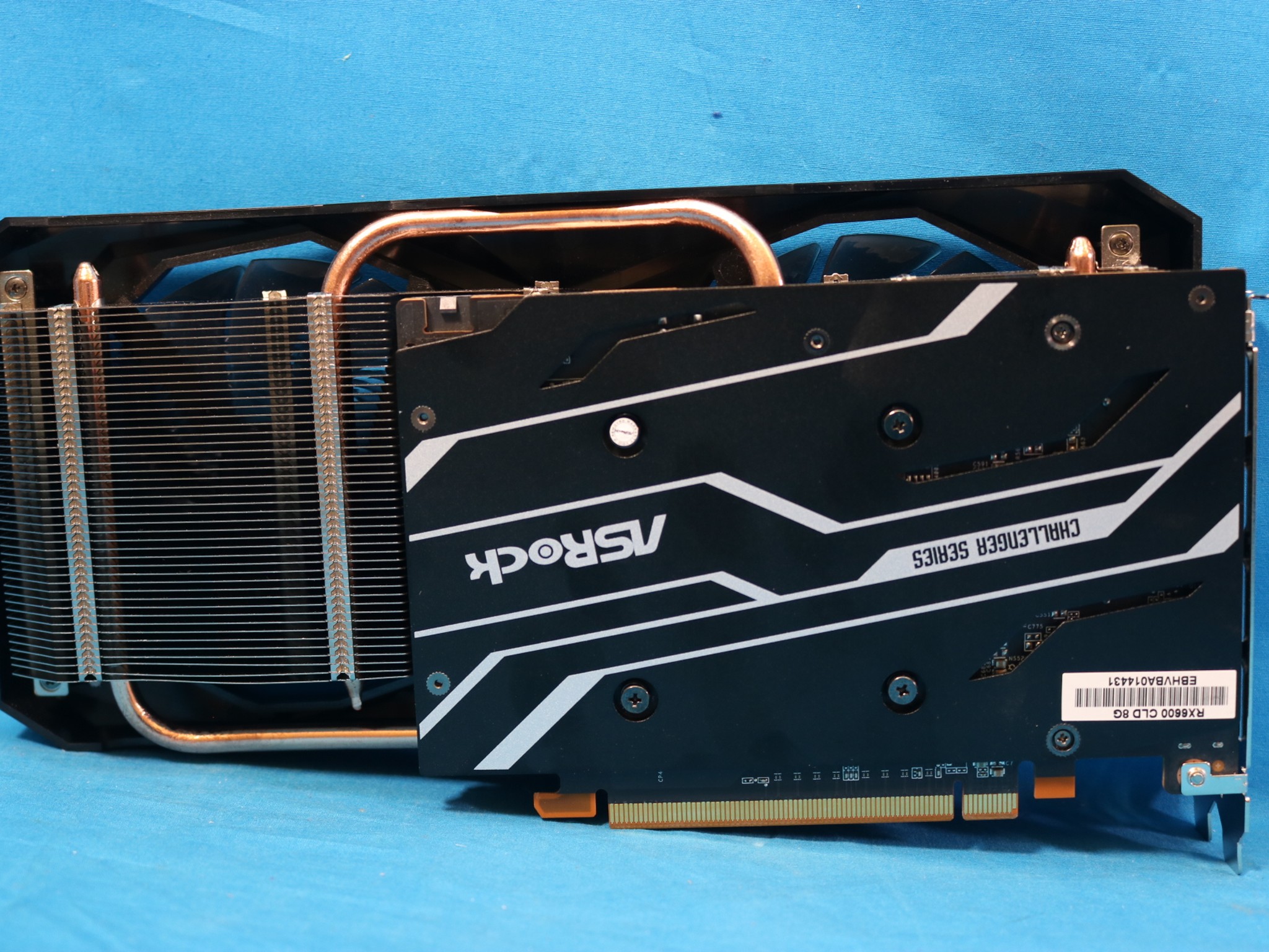 ASRock AMD Radeon RX 6600 Challenger D 8GB GDDR6 PCIe 4.0 x16 Desktop GPU RX6600 CLD 8G