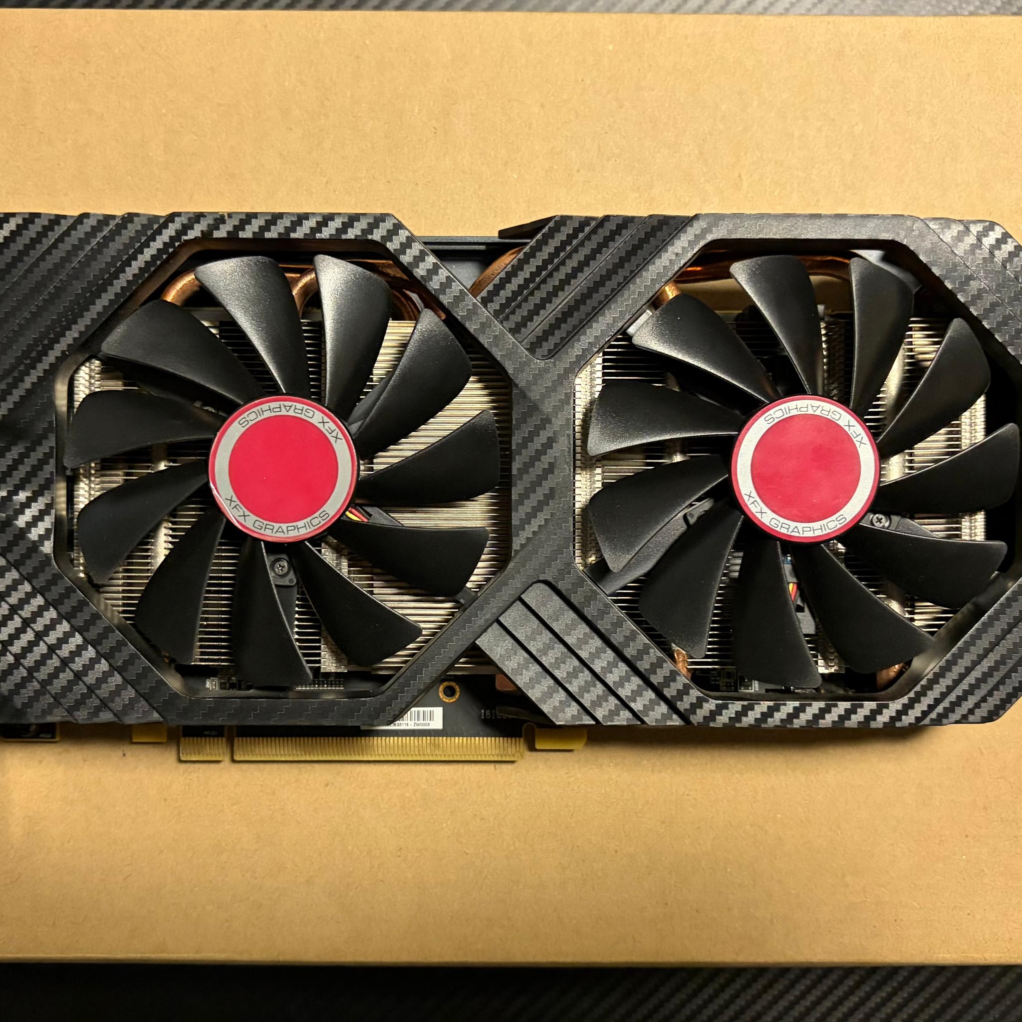 RX 580, R5 3600, 16gb DDR4, 550w PSU, A320, WiFi adapter, heat sink bundle.