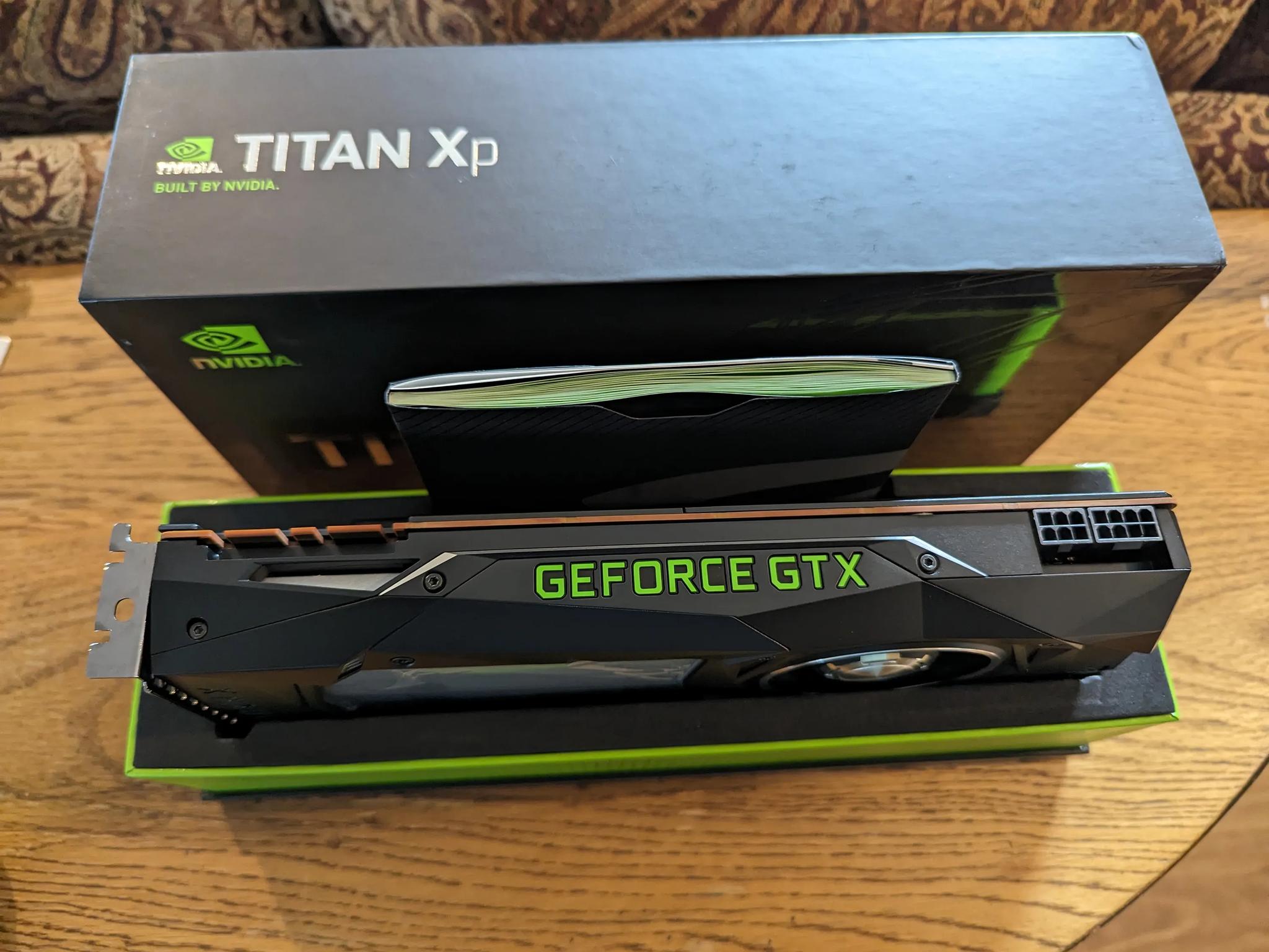 NVIDIA GeForce GTX Titan Xp 12GB GDDR5X PCIe Graphic/Video Card GPU