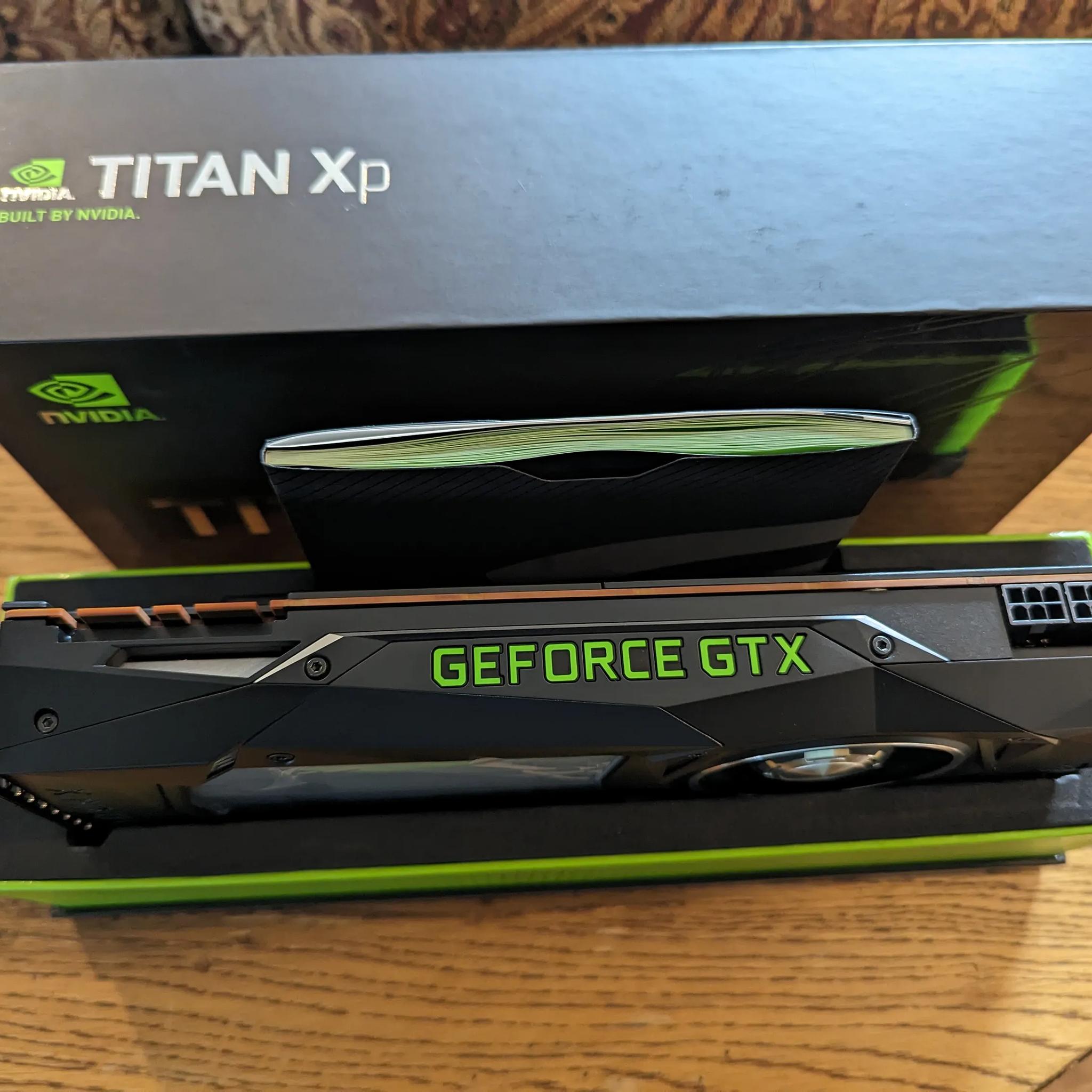 NVIDIA GeForce GTX Titan Xp 12GB GDDR5X PCIe Graphic/Video Card GPU
