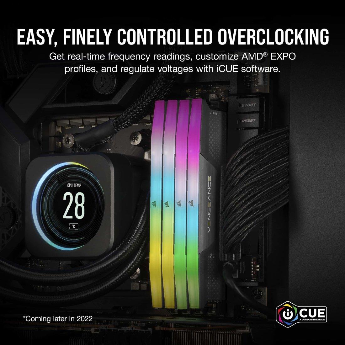 Corsair Vengeance RGB 6000cl36 16GB Ram (1x16gb) XMP & EXPO Compatible!