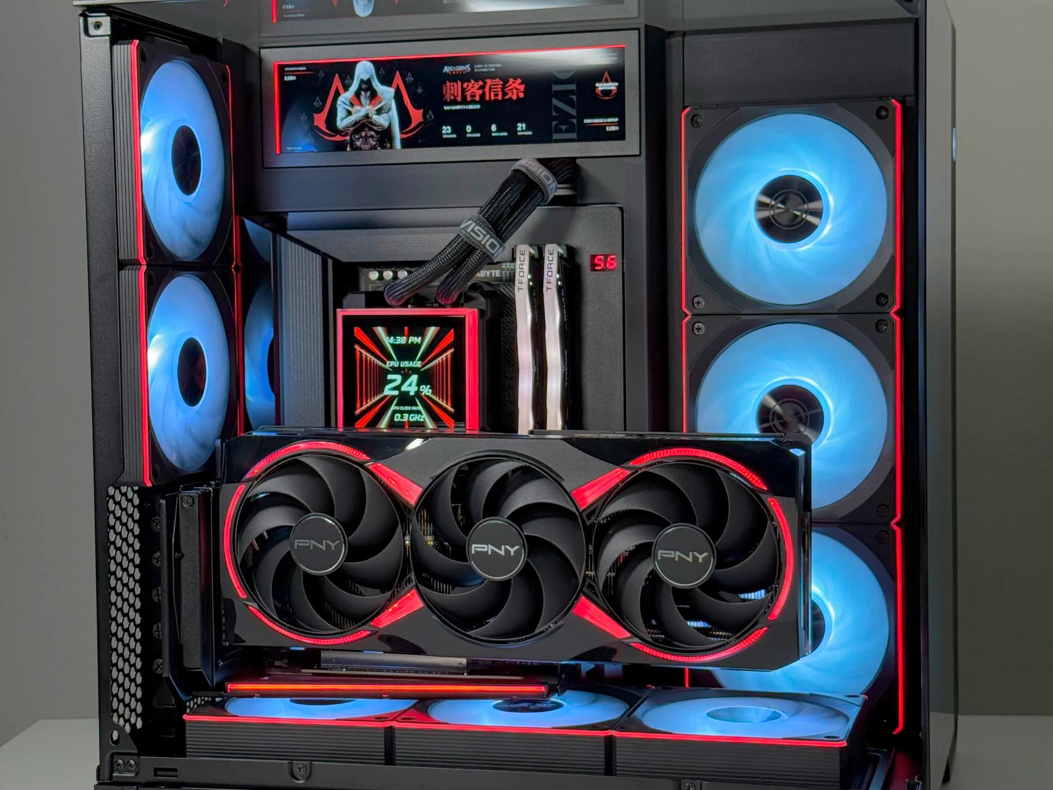 RTX 5080 + Ryzen 9800X3D | Project Stealth Gaming PC