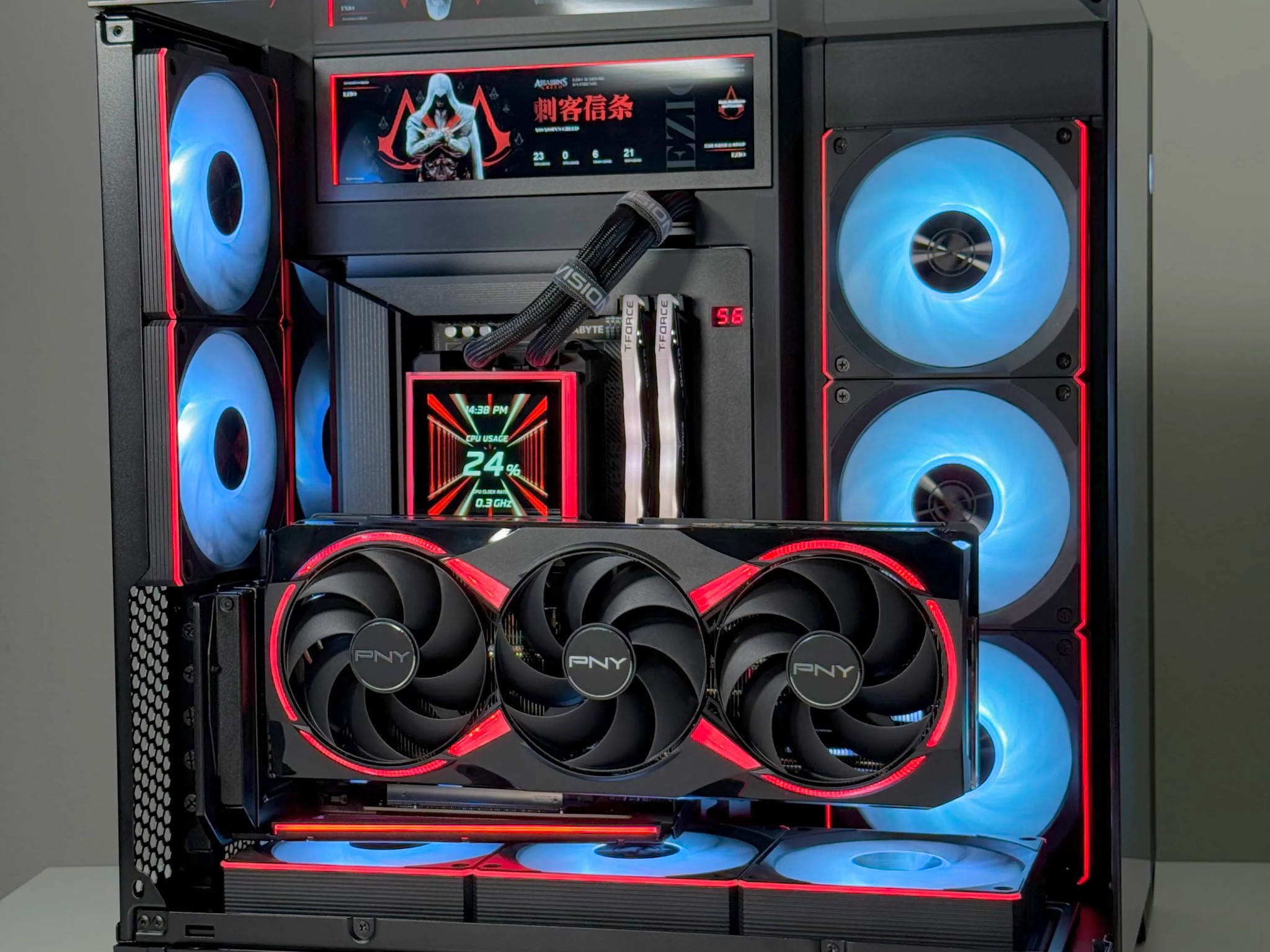 RTX 5080 + Ryzen 9800X3D | Project Stealth Gaming PC