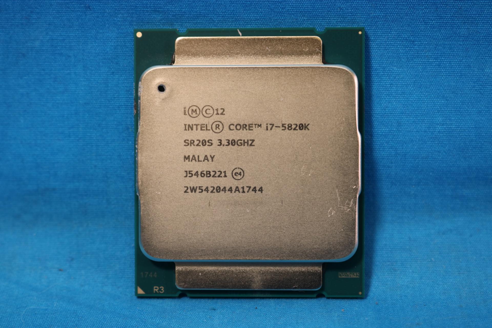 Intel Core i7-5820K 3.30GHz Socket LGA2011-v3 6-Core 12-Thread 12MB Desktop CPU SR20S